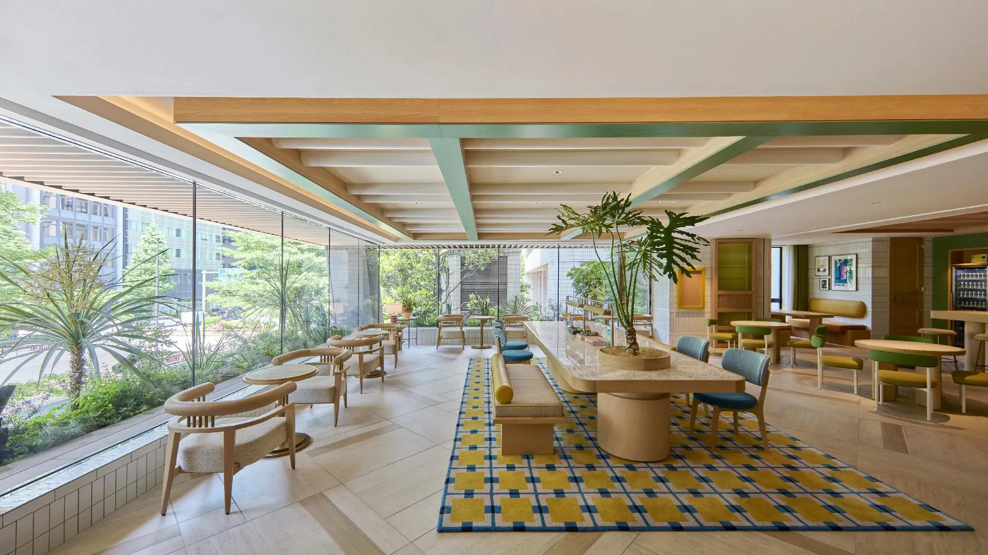 도쿄 / 동경 더 로열 파크 호텔 긴자 6초메 4성급 호텔 로비