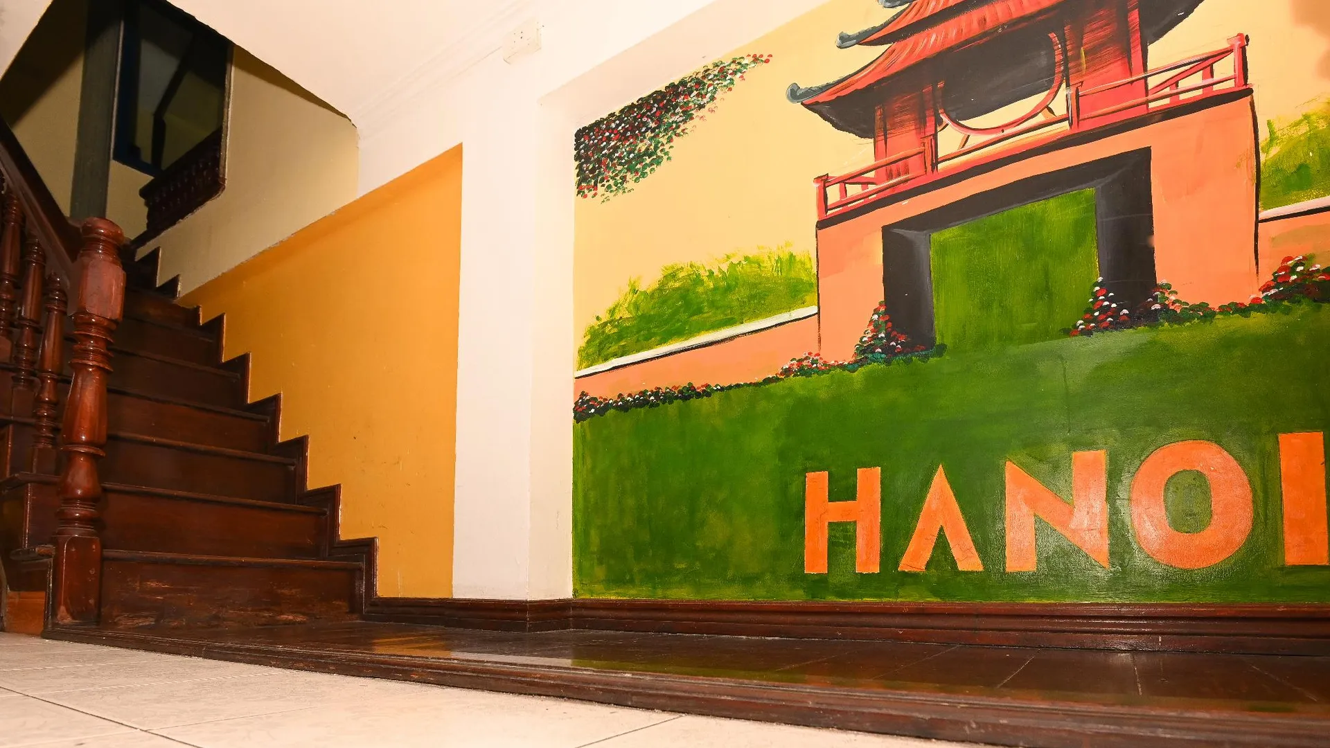 하노이 써니 하노이 홈스테이 2성급 게스트하우스 레스토랑