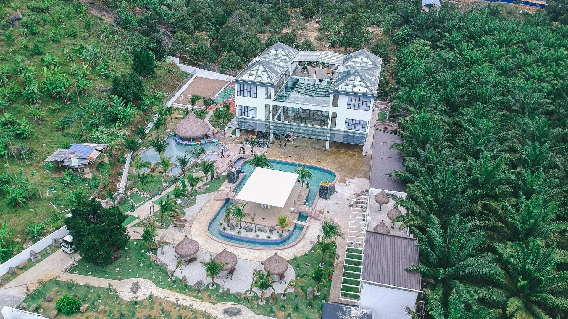 라웁 록 마운틴 3성급 호텔 객실