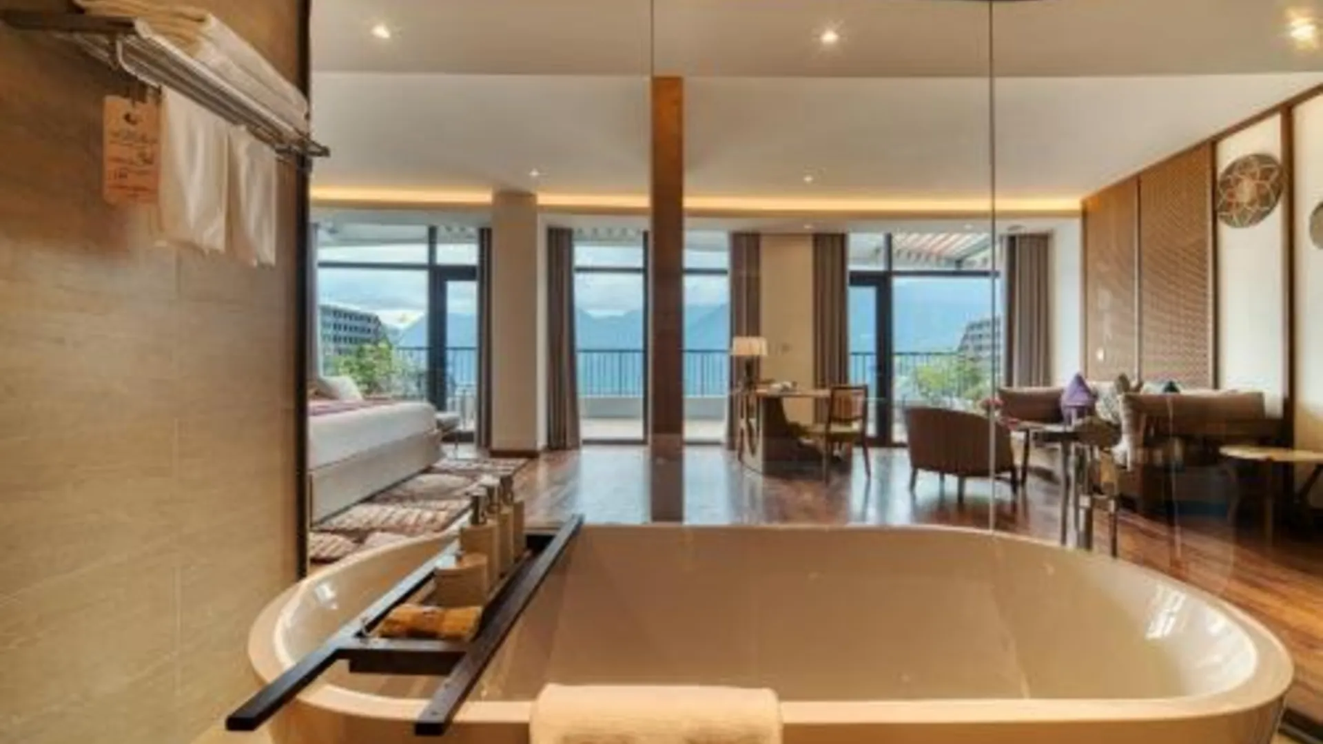 사파 레이디 힐 사파 리조트 5성급 호텔 레스토랑