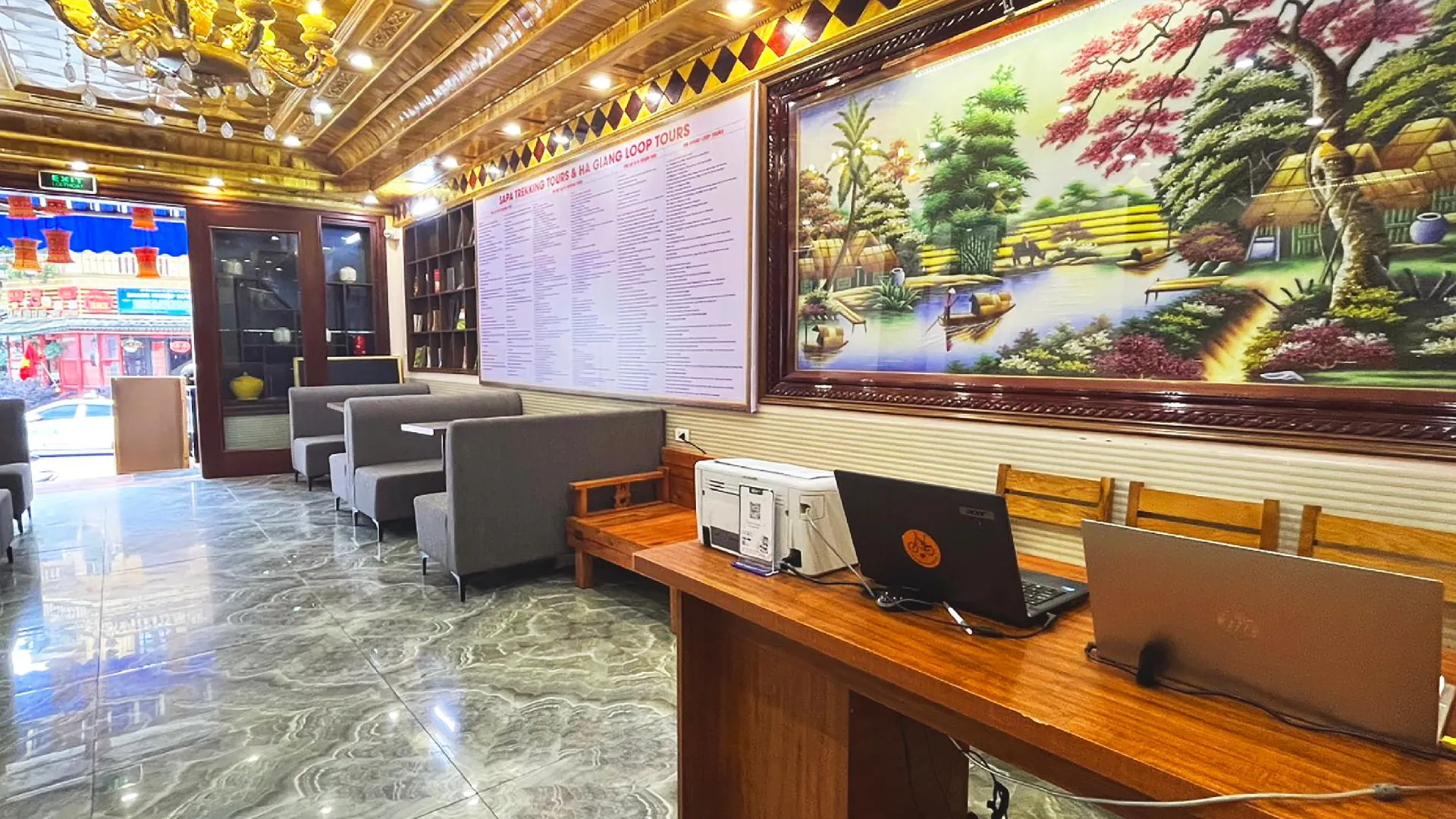 사파 꾸옥 투안 호텔 3성급 호텔 레스토랑