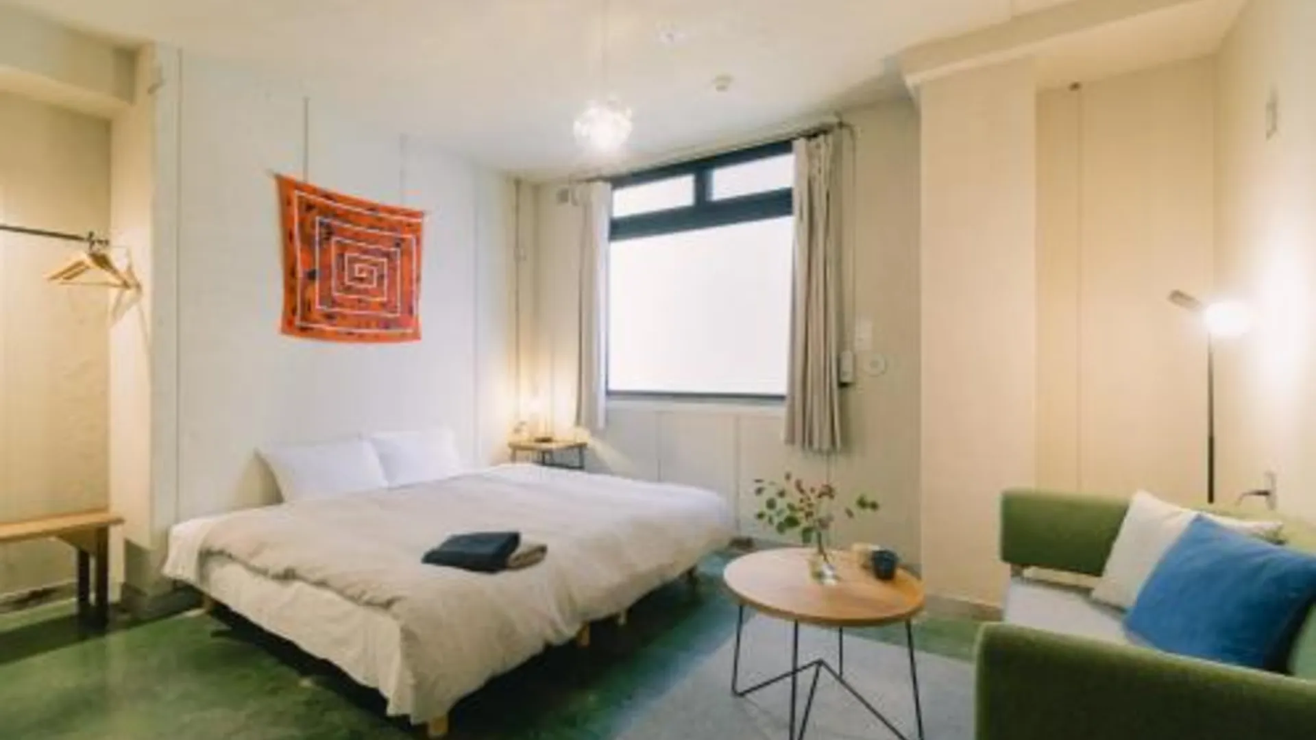 교토 렌 교토 가와라마치 호스텔 카페 앤 바 1성급 호텔 스위트룸