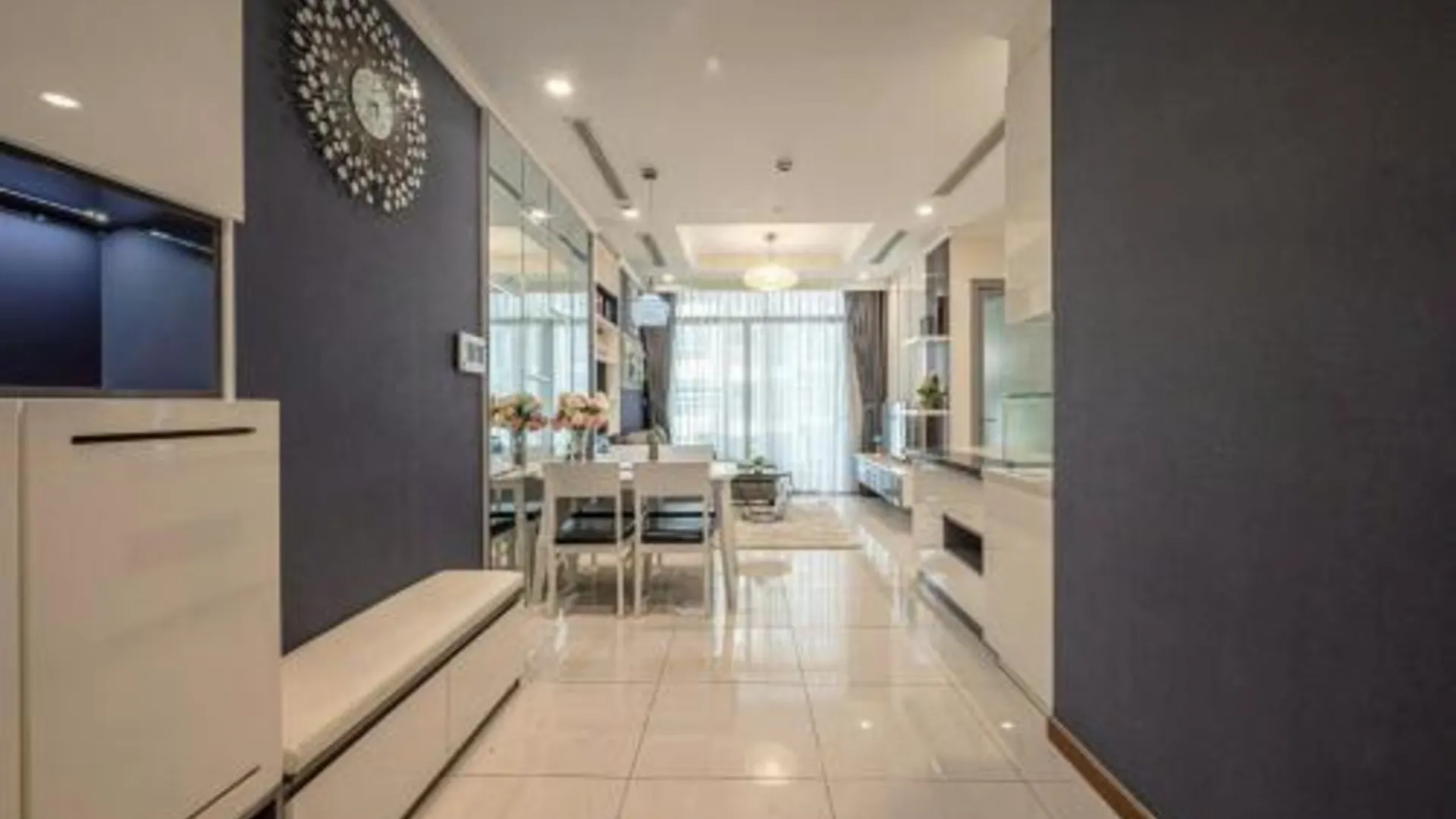 호치민 1 Phòng Ngủ Landmark 81 Vinhome 2성급 게스트하우스 객실