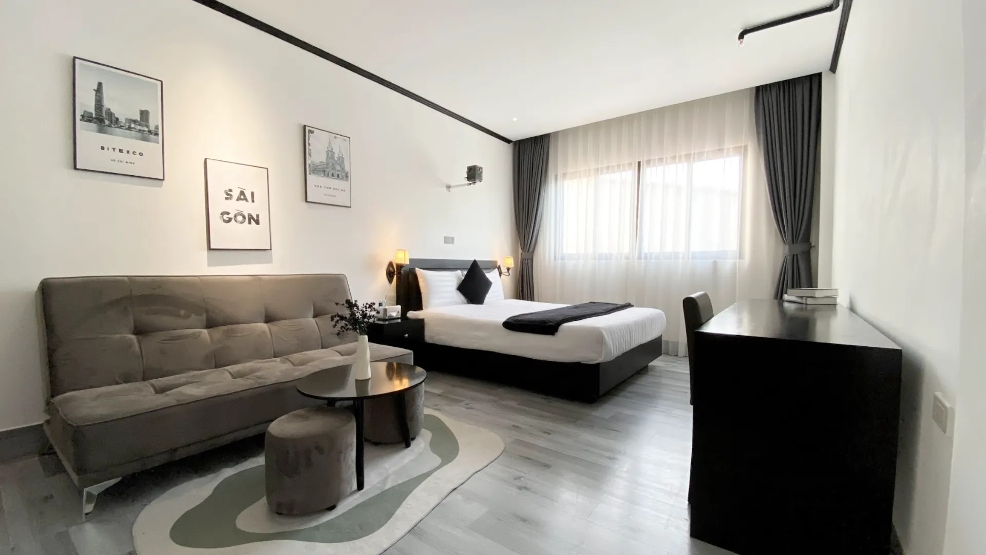 하노이 아틀란티스 아파트먼트 응우옌타이혹 5성급 호텔 스위트룸