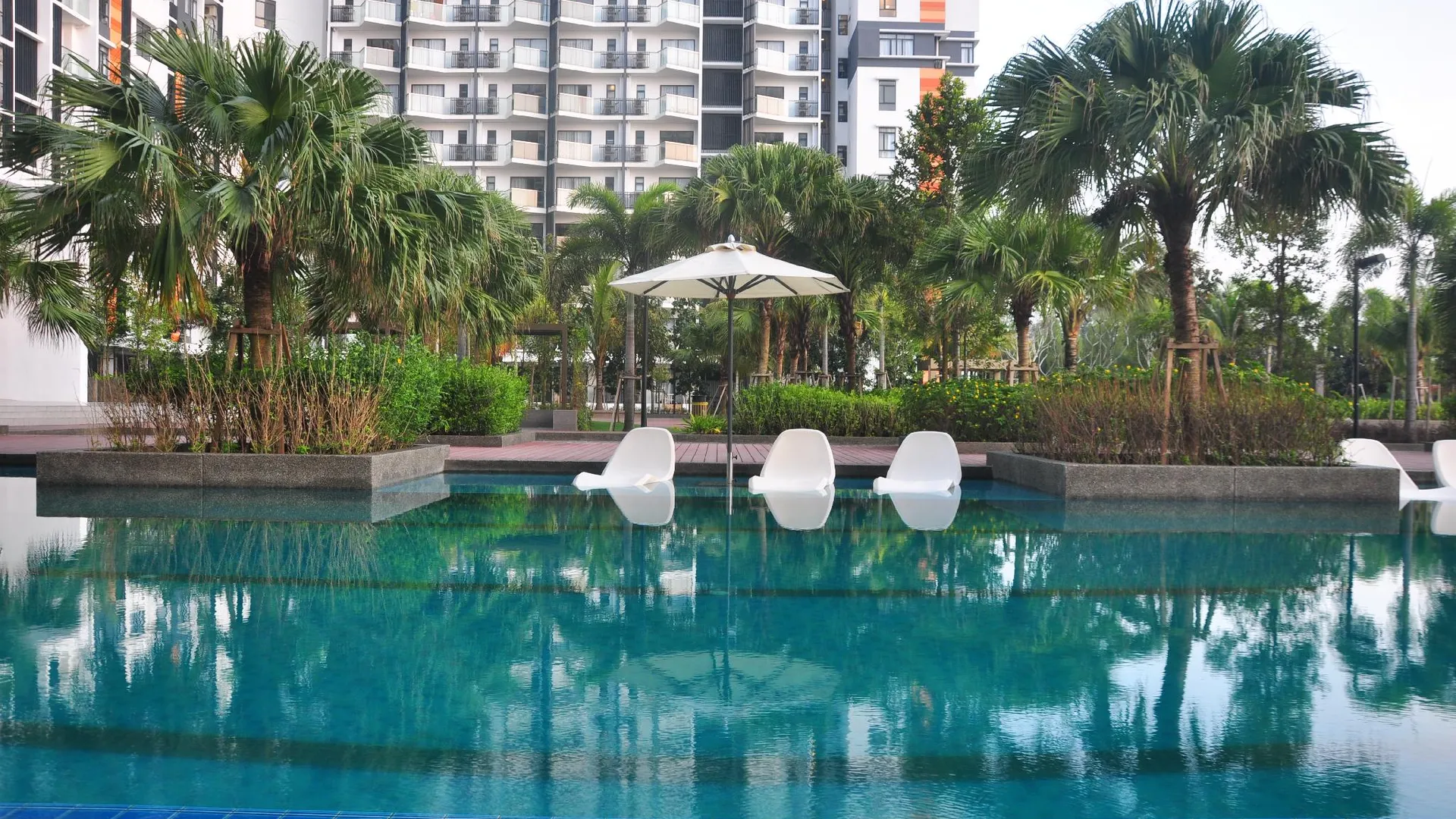 쿠안탄 베세라의 아파트먼트 (100m², 침실 2개, 프라이빗 욕실 2개) 3성급 싱글룸 전망