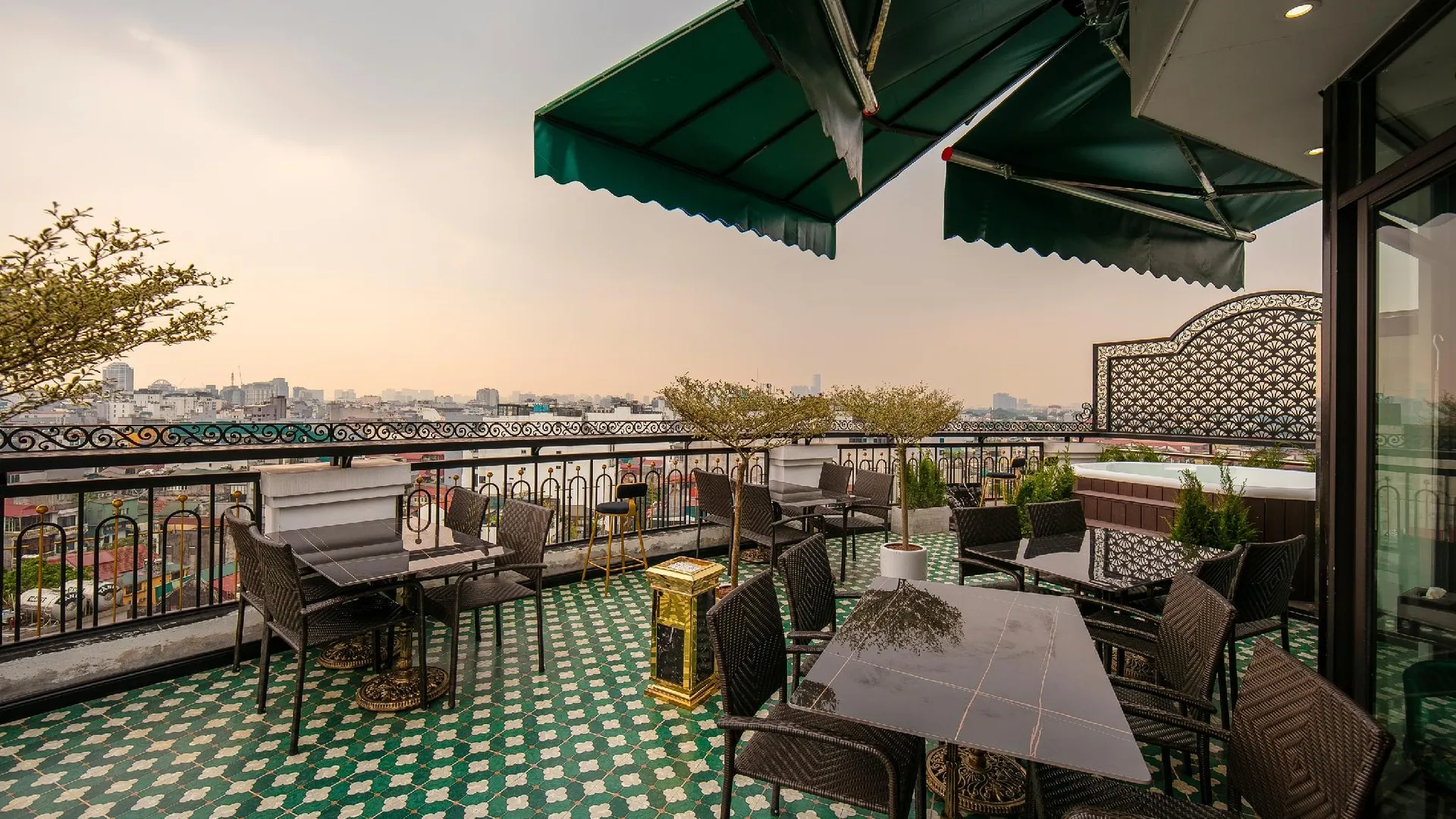 하노이 하노이 플라자 스위트 호텔 앤 스파 4성급 호텔 레스토랑