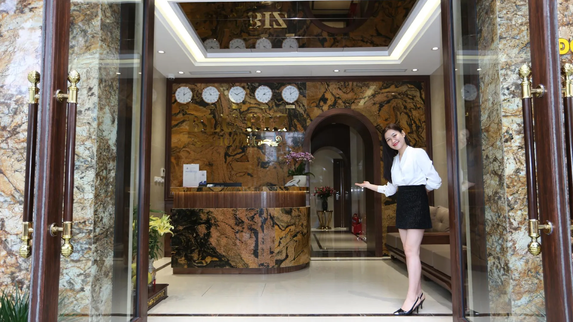 하노이 블루비즈 호텔 5 3성급 호텔 레스토랑