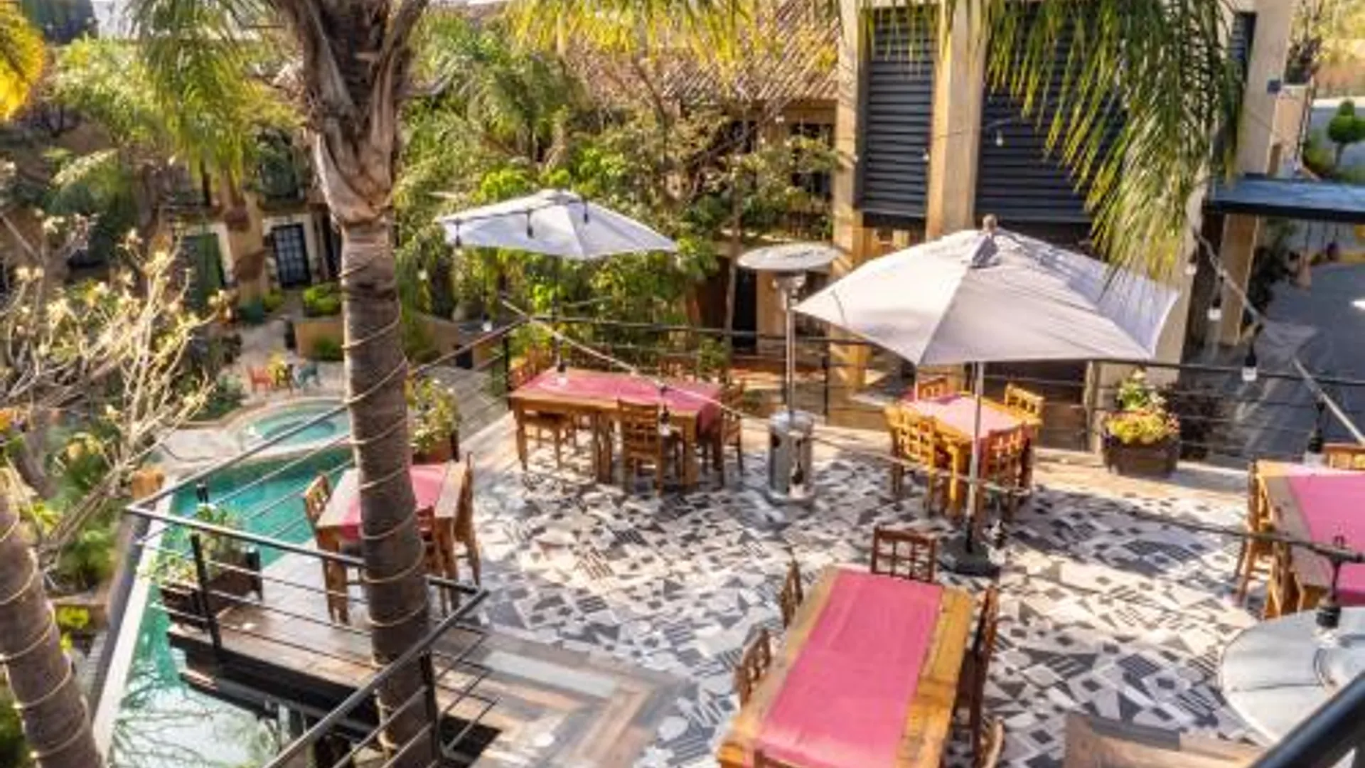 오악사카 Casa de Adobe Gallery & Luxury Boutique 4성급 호텔 수영장