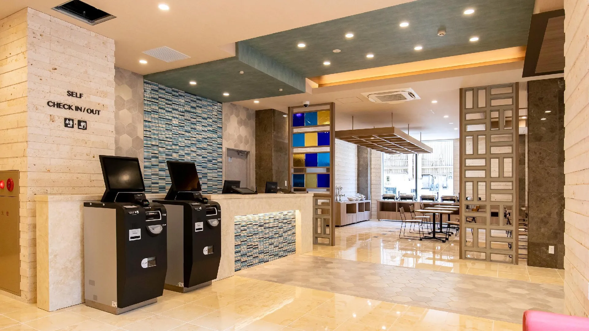 오키나와 본섬 호텔 란타나 나하 마쓰야마 3성급 호텔 레스토랑