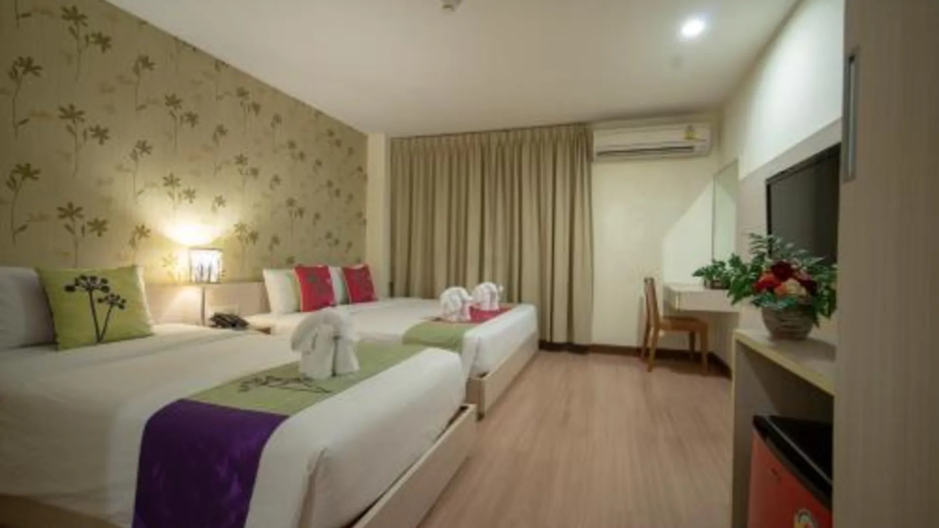 방콕 타라디 부티크-빌라 차차 카오산 람부뜨리 3성급 호텔 전망