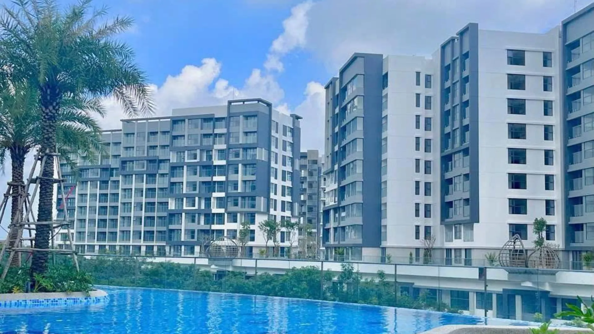 호치민 탄푸의 프라이빗 하우스 (m², 침실 1개, 프라이빗 욕실 2개) 1성급 싱글룸 전망