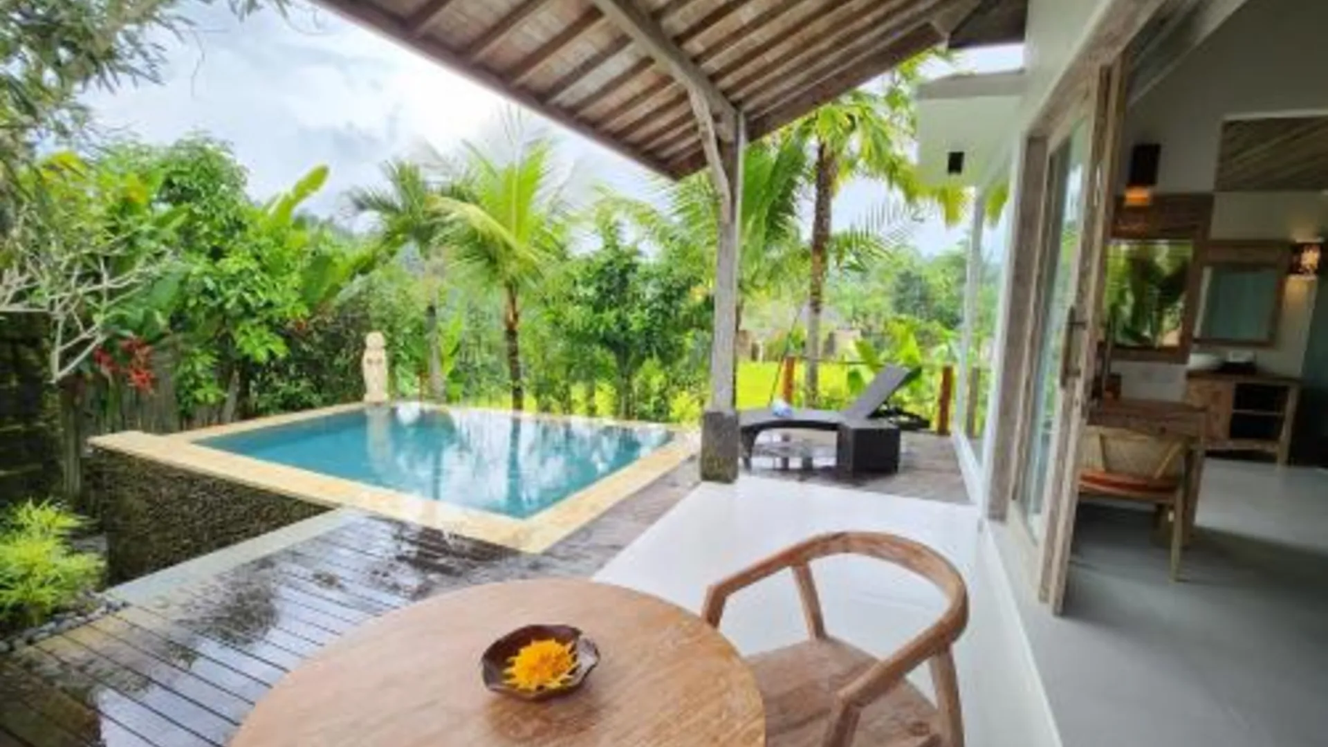 발리 핑갈라 빌라 우붓 4성급 호텔 로비