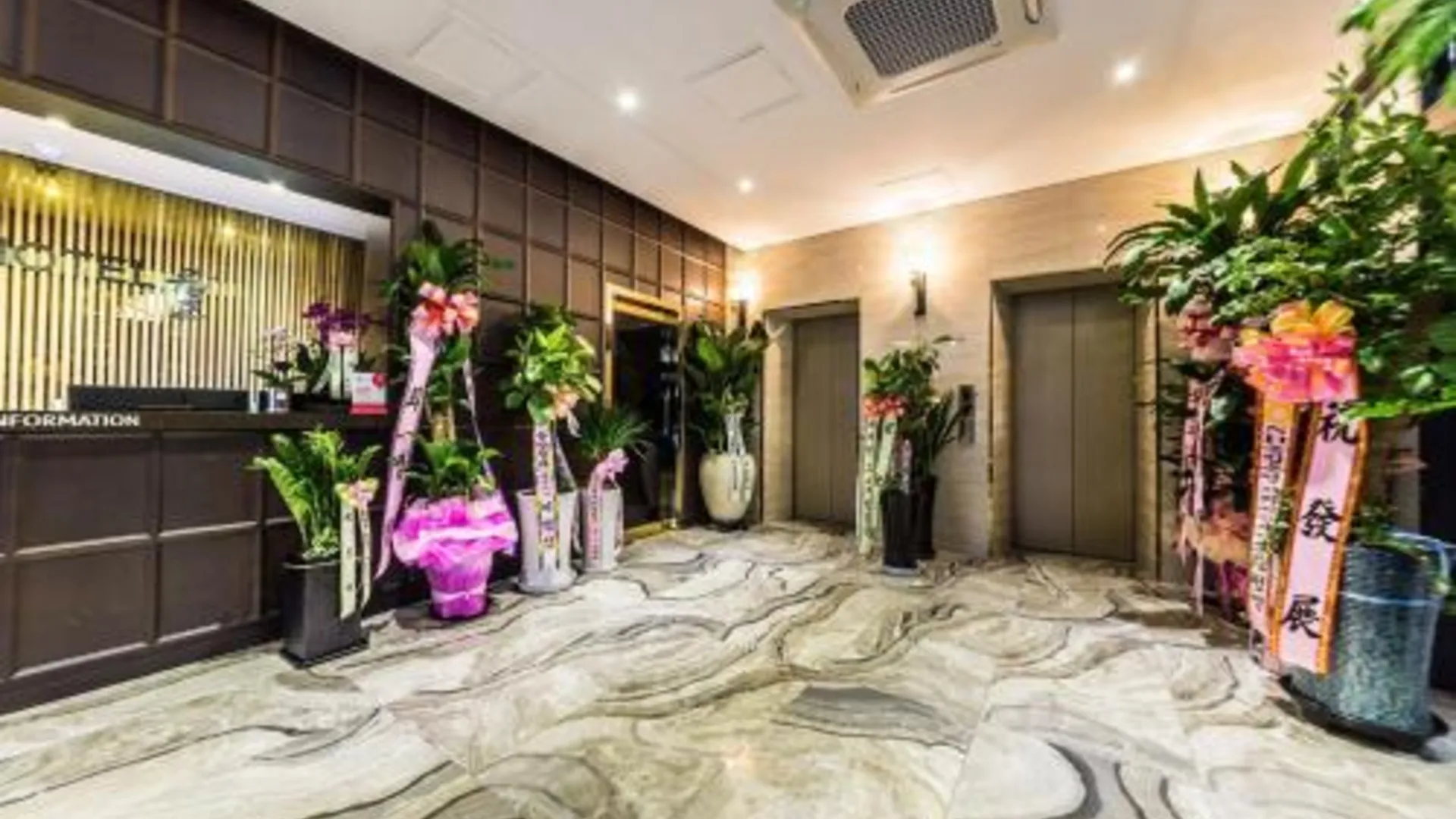 서울 강동 월 부띠끄 호텔 호텔 로비