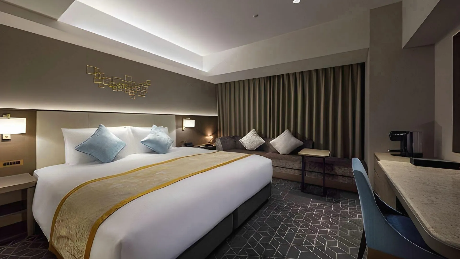 오사카 호텔 빌라 퐁텐 그랜드 오사카 우메다 4성급 호텔 전망