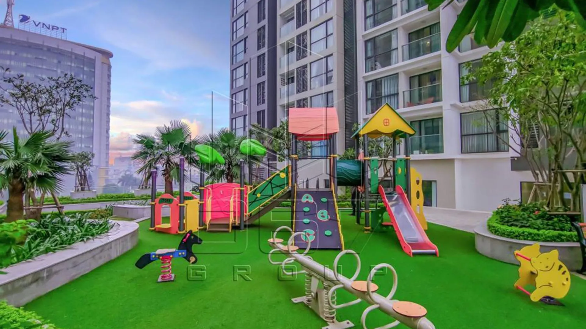 하노이 미딘의 아파트먼트 (72m², 침실 2개, 프라이빗 욕실 2개) 4성급 싱글룸 수영장