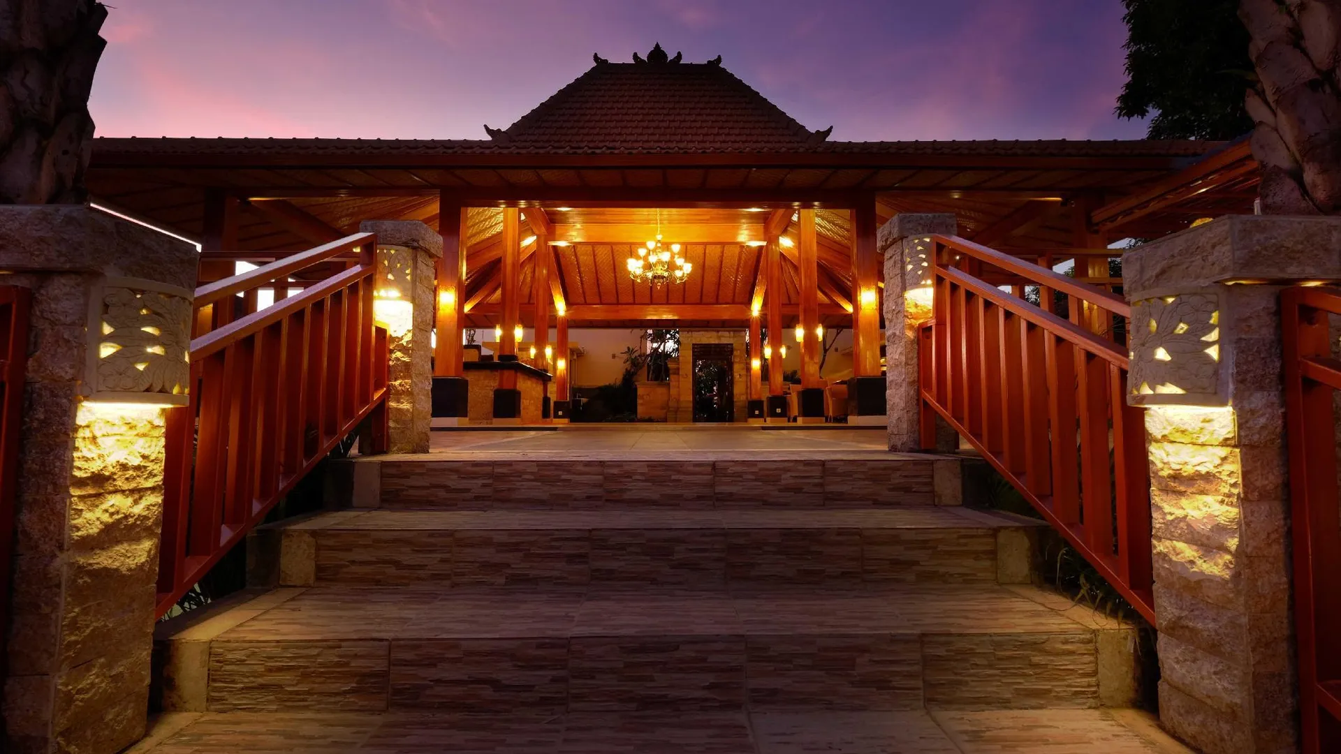 발리 사리 빌라 우붓 3성급 호텔 레스토랑