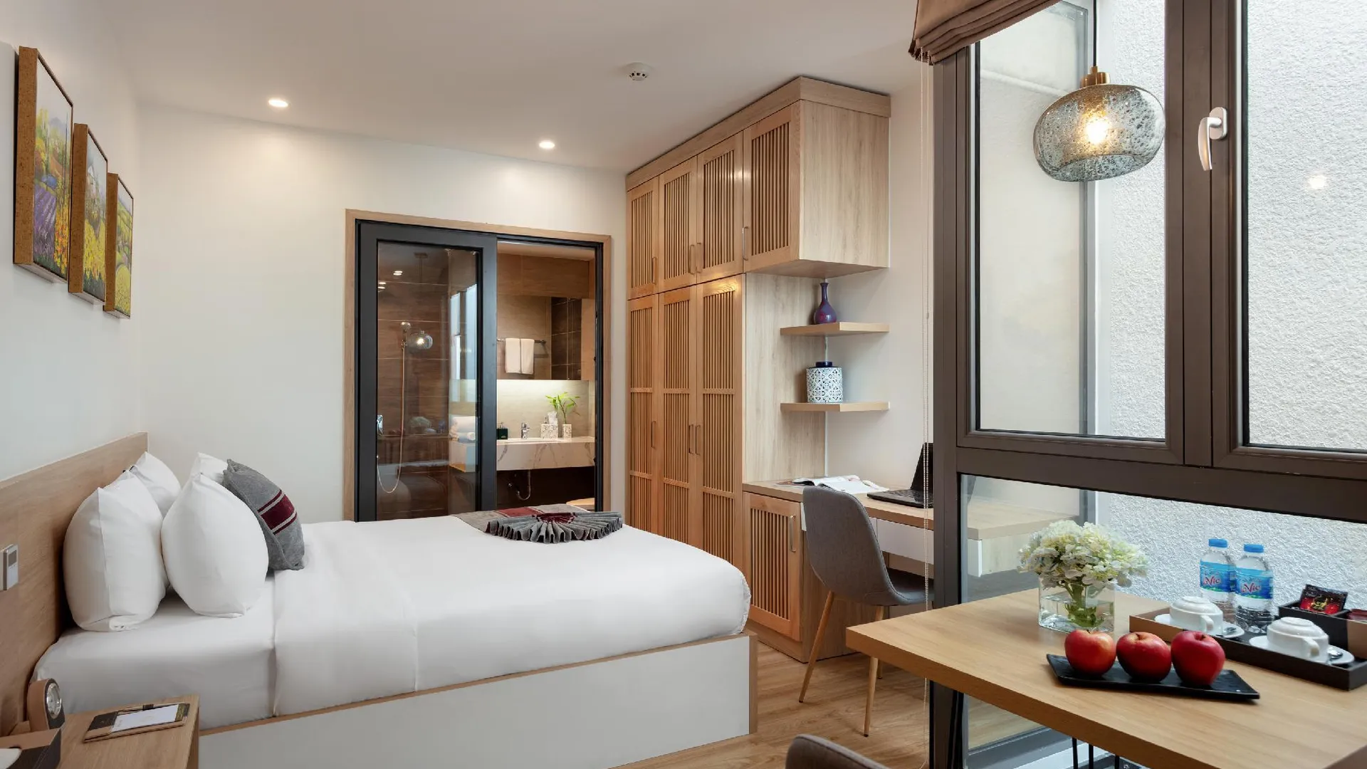 하노이 더 갤럭시 홈 호텔 앤 아파트먼트 4성급 호텔 스위트룸