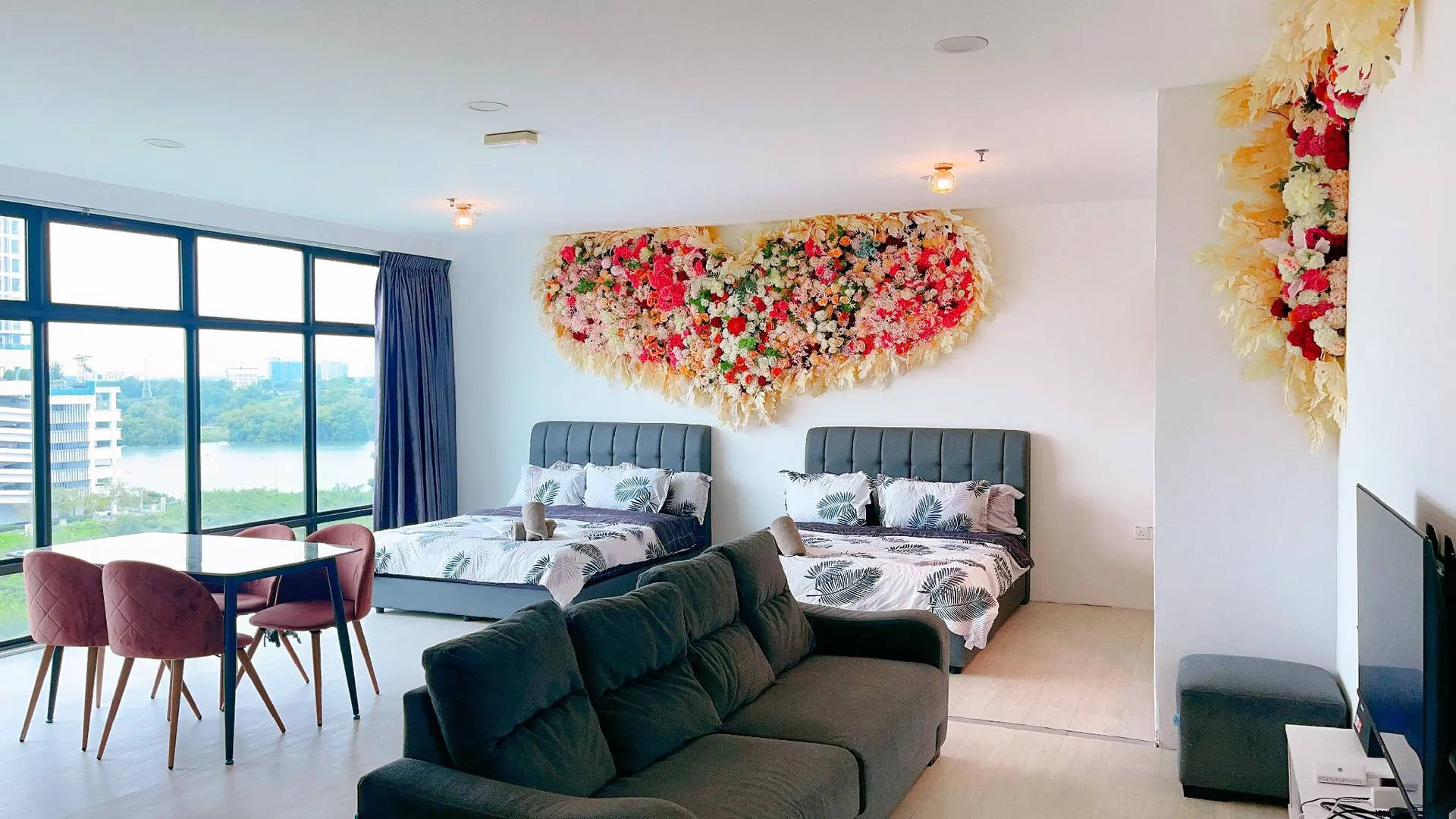 조호바루 / 조호르바루 모닉 스테이케이션 푸테리스퀘어 근처 미드밸리몰 3성급 게스트하우스 객실