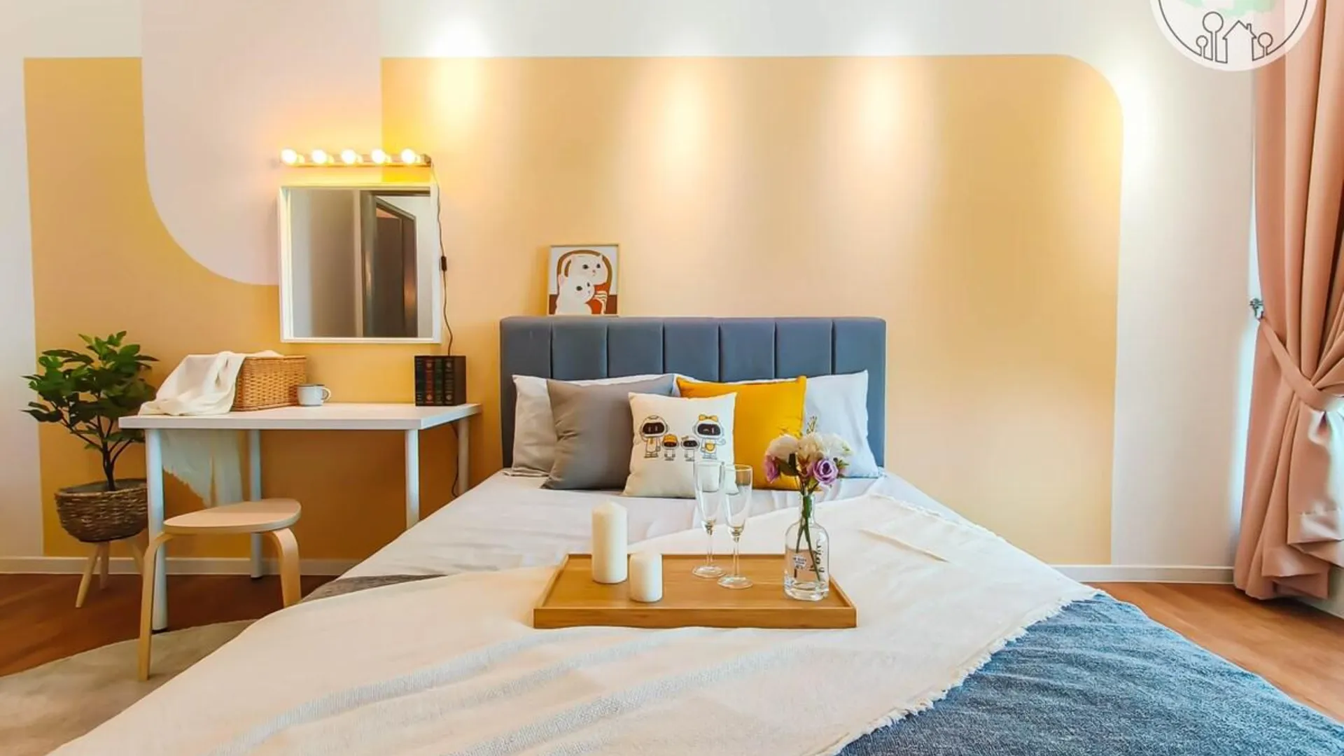 조호바루 / 조호르바루 탐포이의 프라이빗 하우스 (89m², 침실 3개, 프라이빗 욕실 2개) 3성급 싱글룸 객실