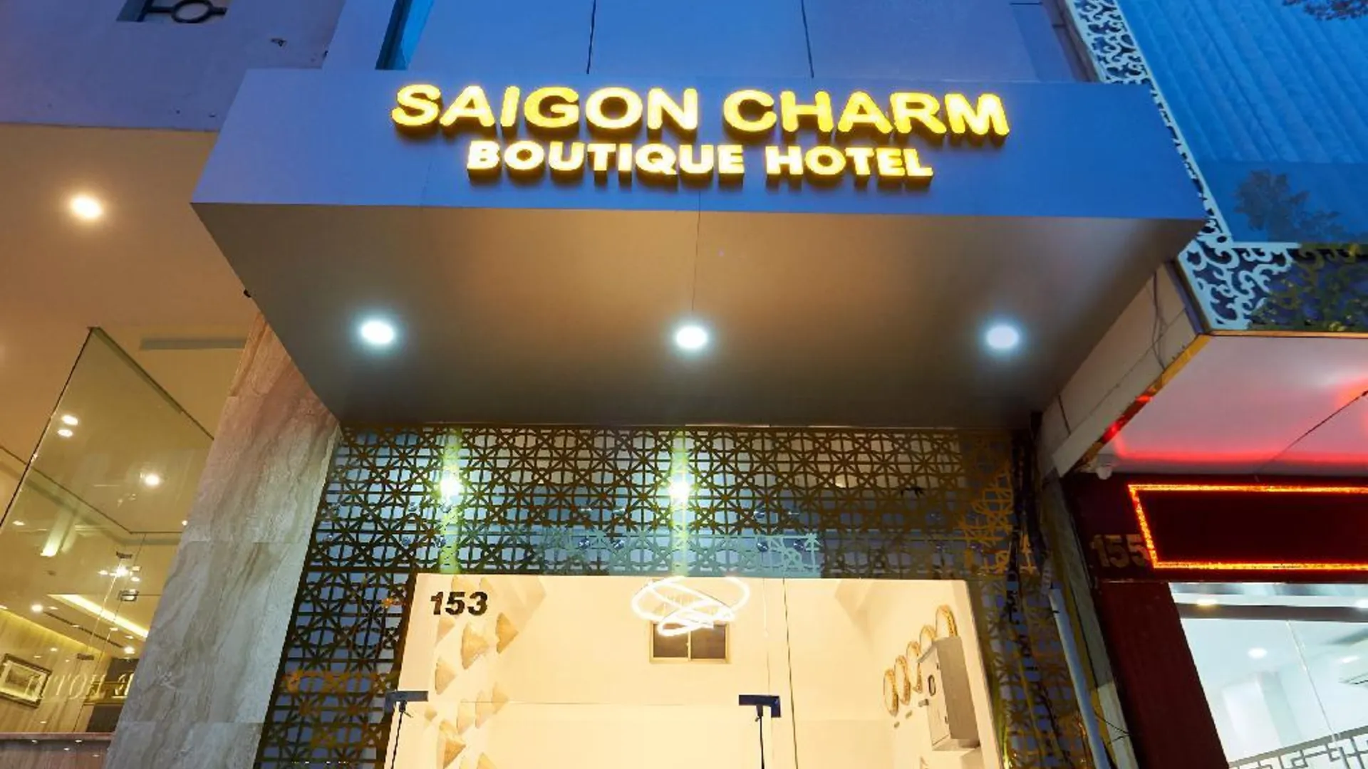 호치민 사이공 참 호텔 2성급 호텔 로비