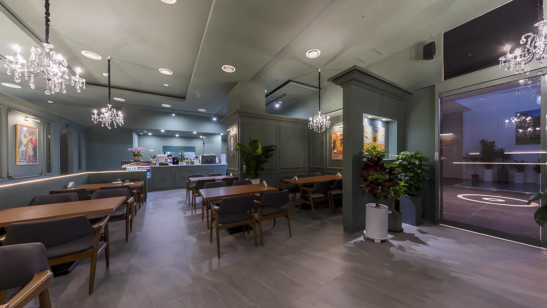 서울 호텔 티롤 3성급 호텔 레스토랑