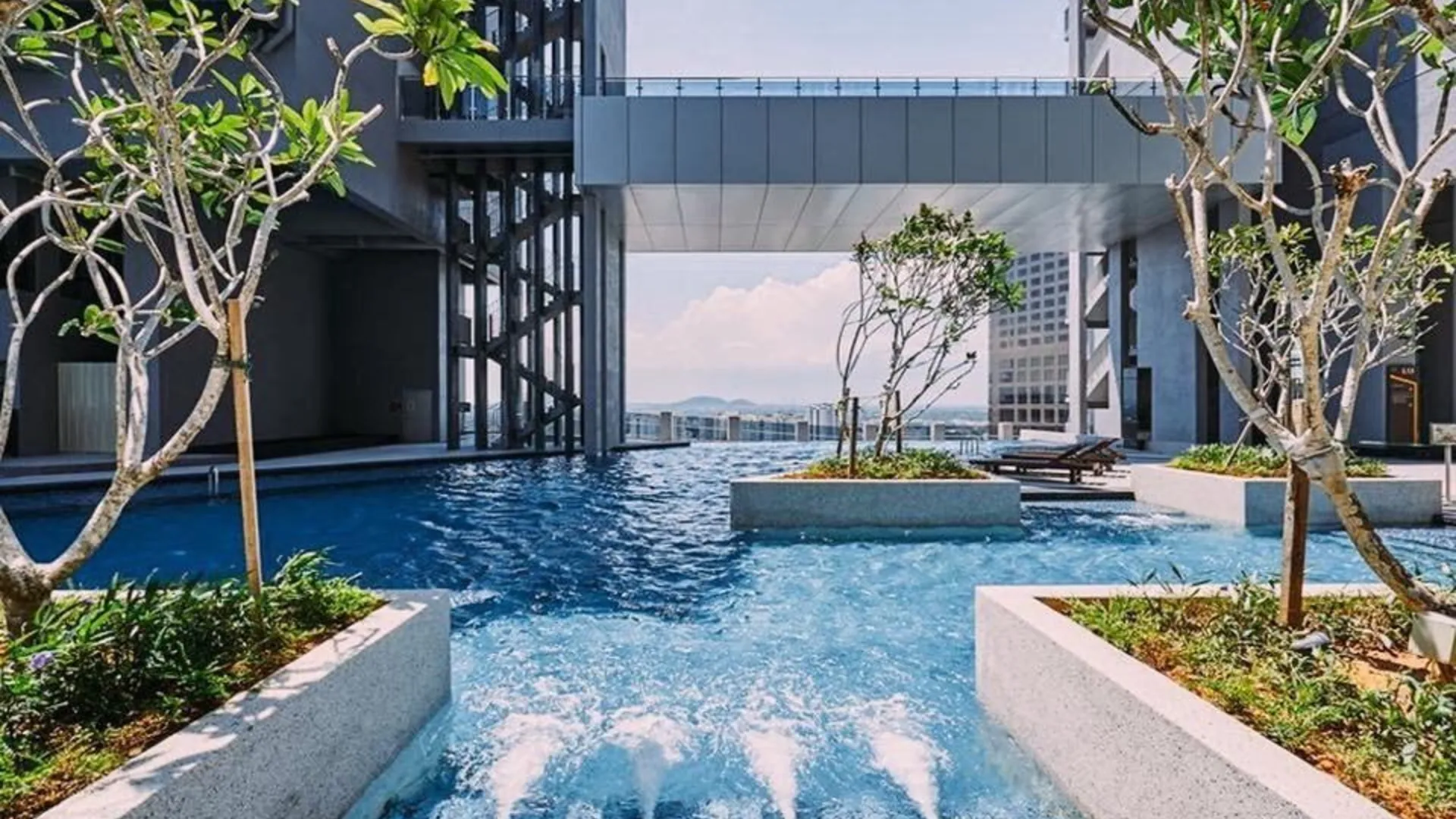 말라카 멜라카 라야의 아파트먼트 (86m², 침실 1개, 프라이빗 욕실 1개) 4성급 싱글룸 로비