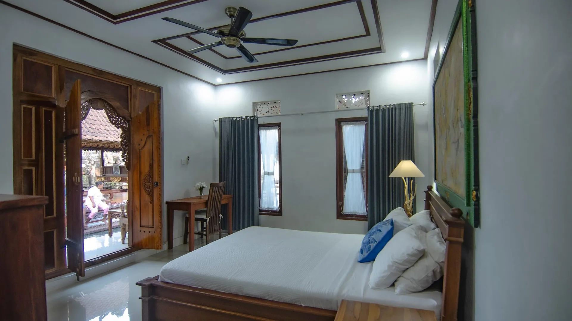 발리 우붓의 스튜디오 방갈로 (26m², 프라이빗 욕실 0개) 3성급 싱글룸 스위트룸