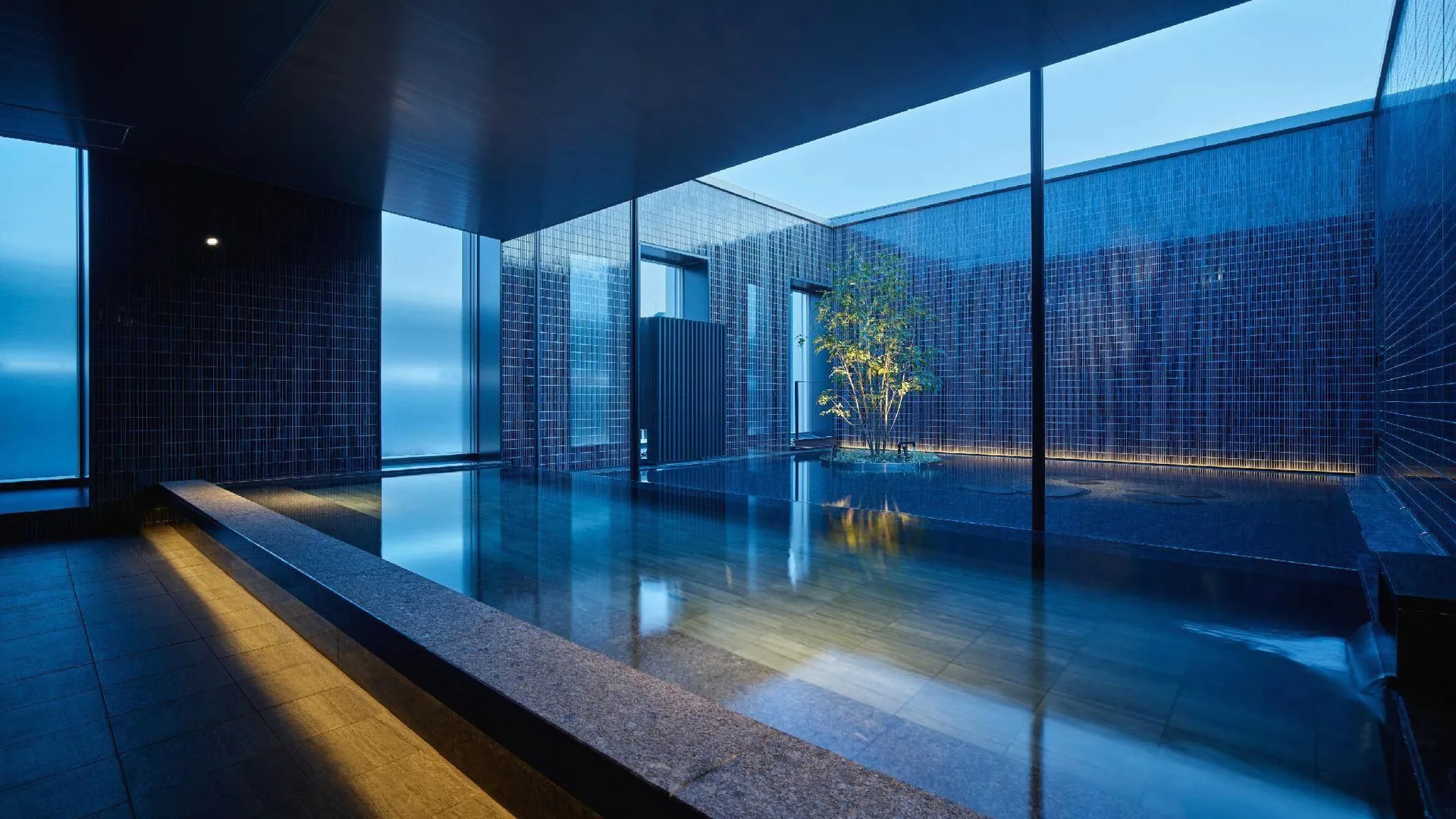 후쿠오카 미쓰이 가든 호텔 후쿠오카 나카스 4성급 호텔 로비