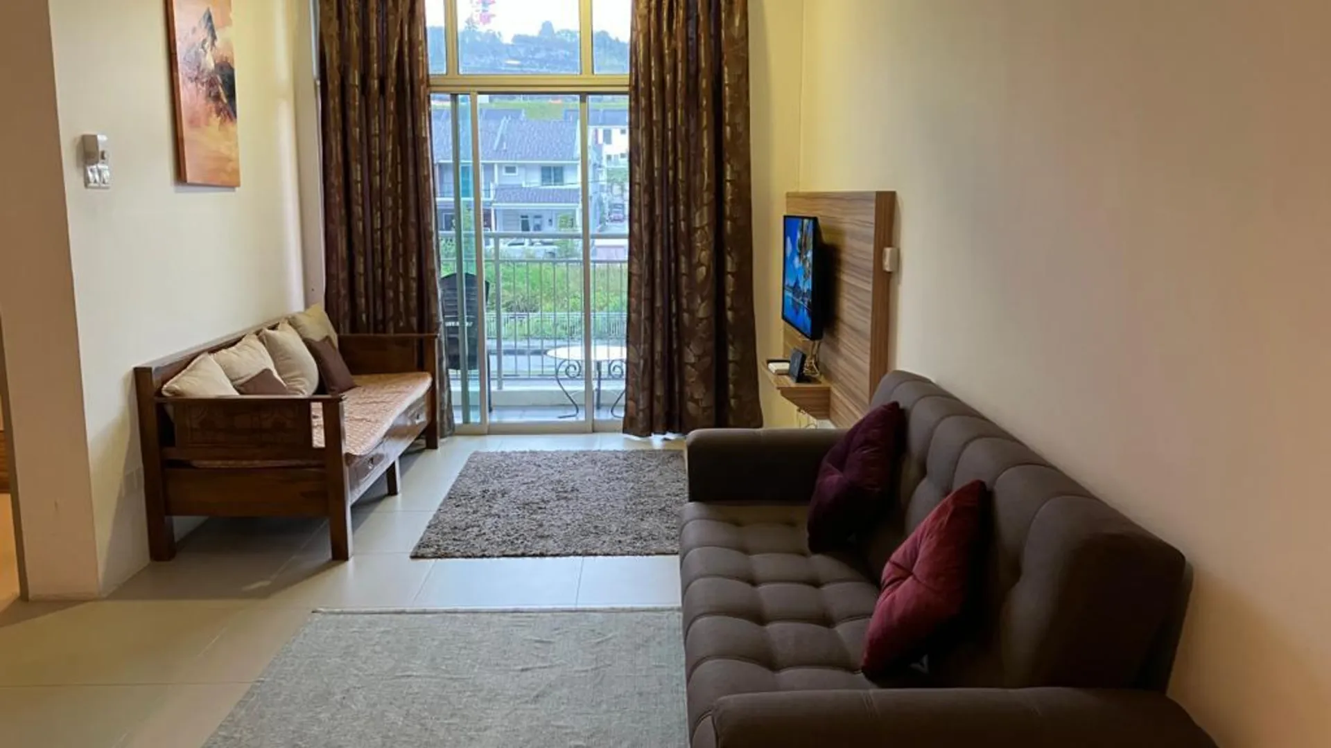 카메론 하일랜즈 브린창의 아파트먼트 (750m², 침실 2개, 프라이빗 욕실 2개) 3성급 싱글룸 스위트룸