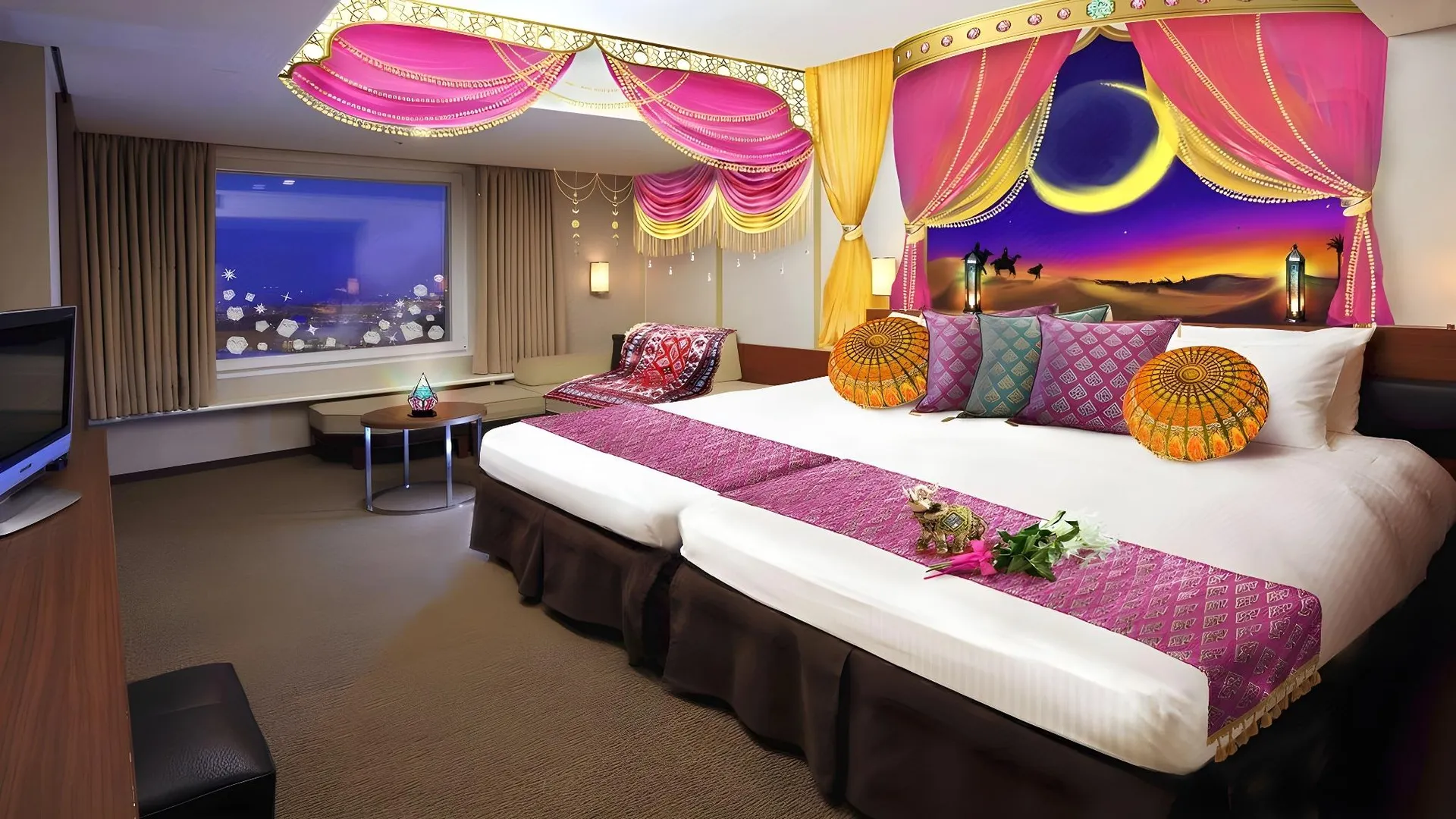 도쿄 / 동경 마이하마 뷰 호텔 바이 휴릭 (구 도쿄 베이 마이하마 호텔) 4성급 호텔 스위트룸