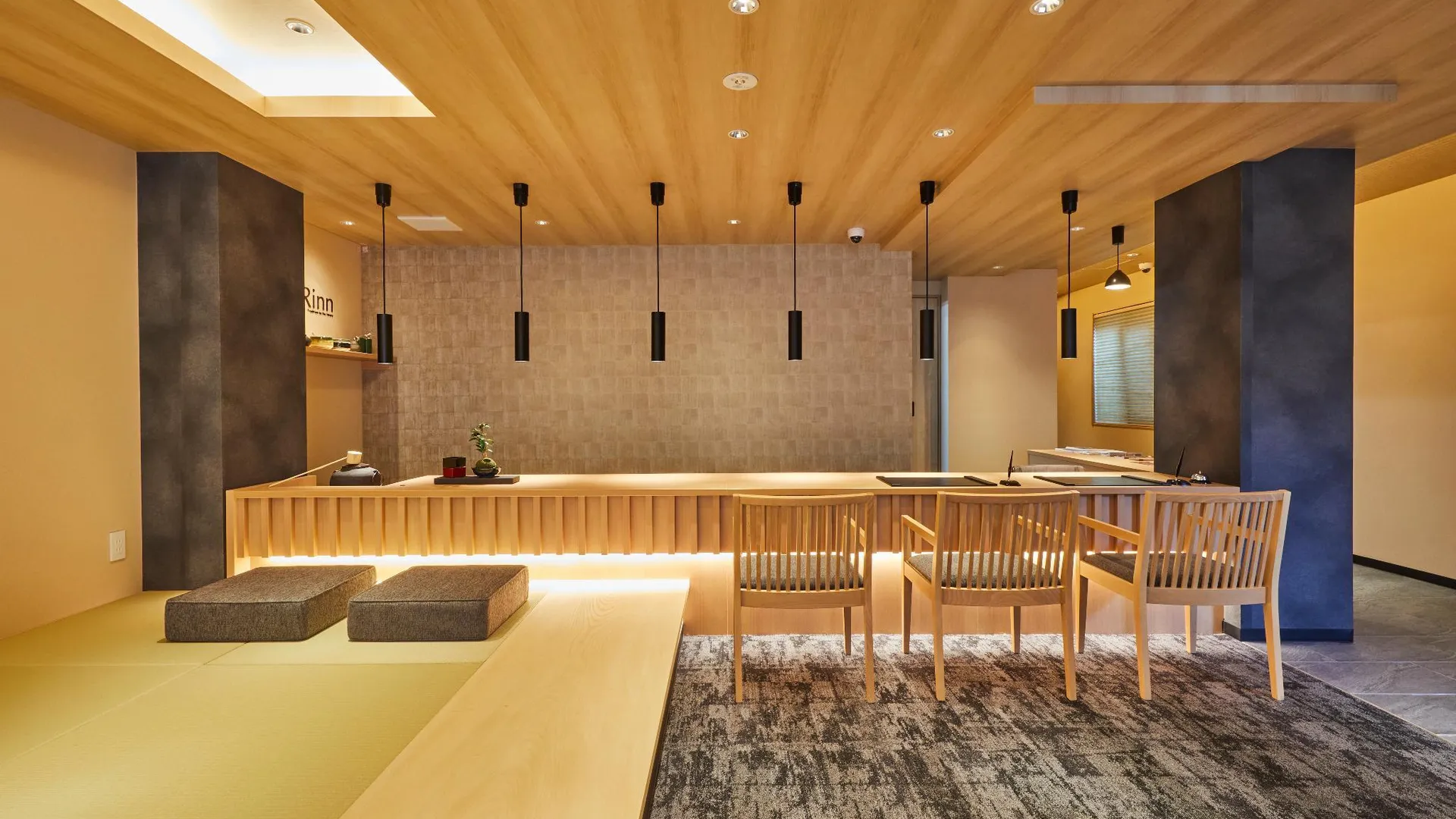 교토 린 시라카와 사우스 3성급 호텔 로비