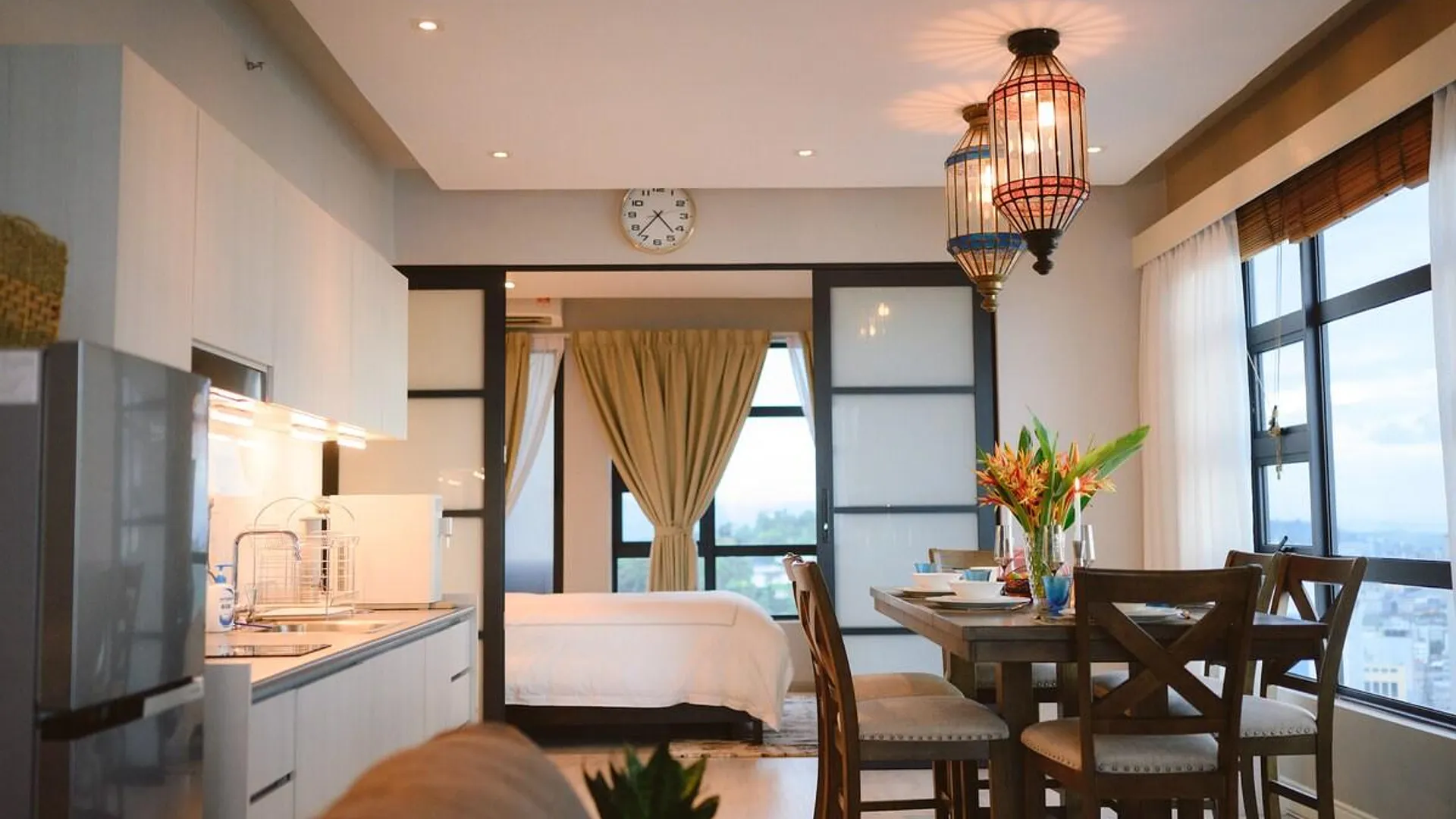 코타키나발루 시티 센터의 아파트먼트 (705m², 침실 2개, 프라이빗 욕실 2개) 4성급 싱글룸 스위트룸