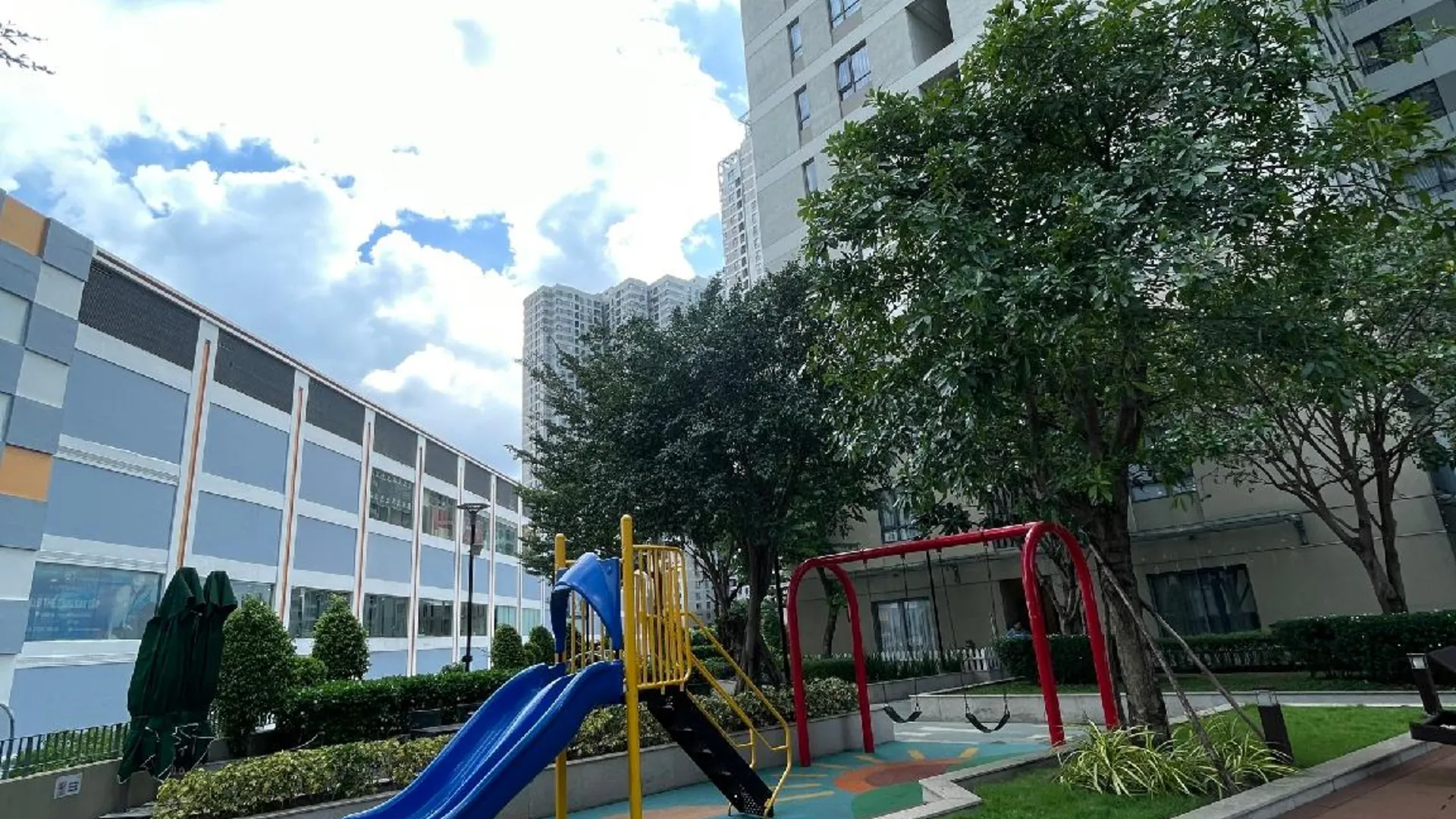 호치민 빈탄의 아파트먼트 (50m², 침실 1개, 프라이빗 욕실 1개) 4성급 싱글룸 전망