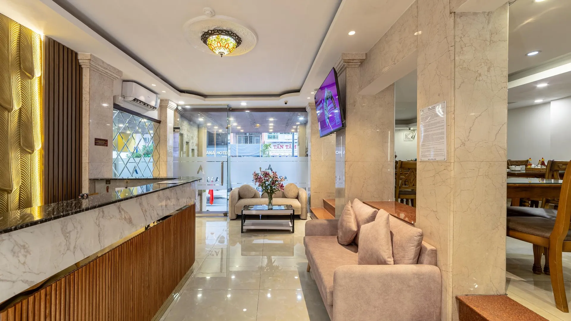 호치민 A25 호텔 - 307 2성급 호텔 레스토랑