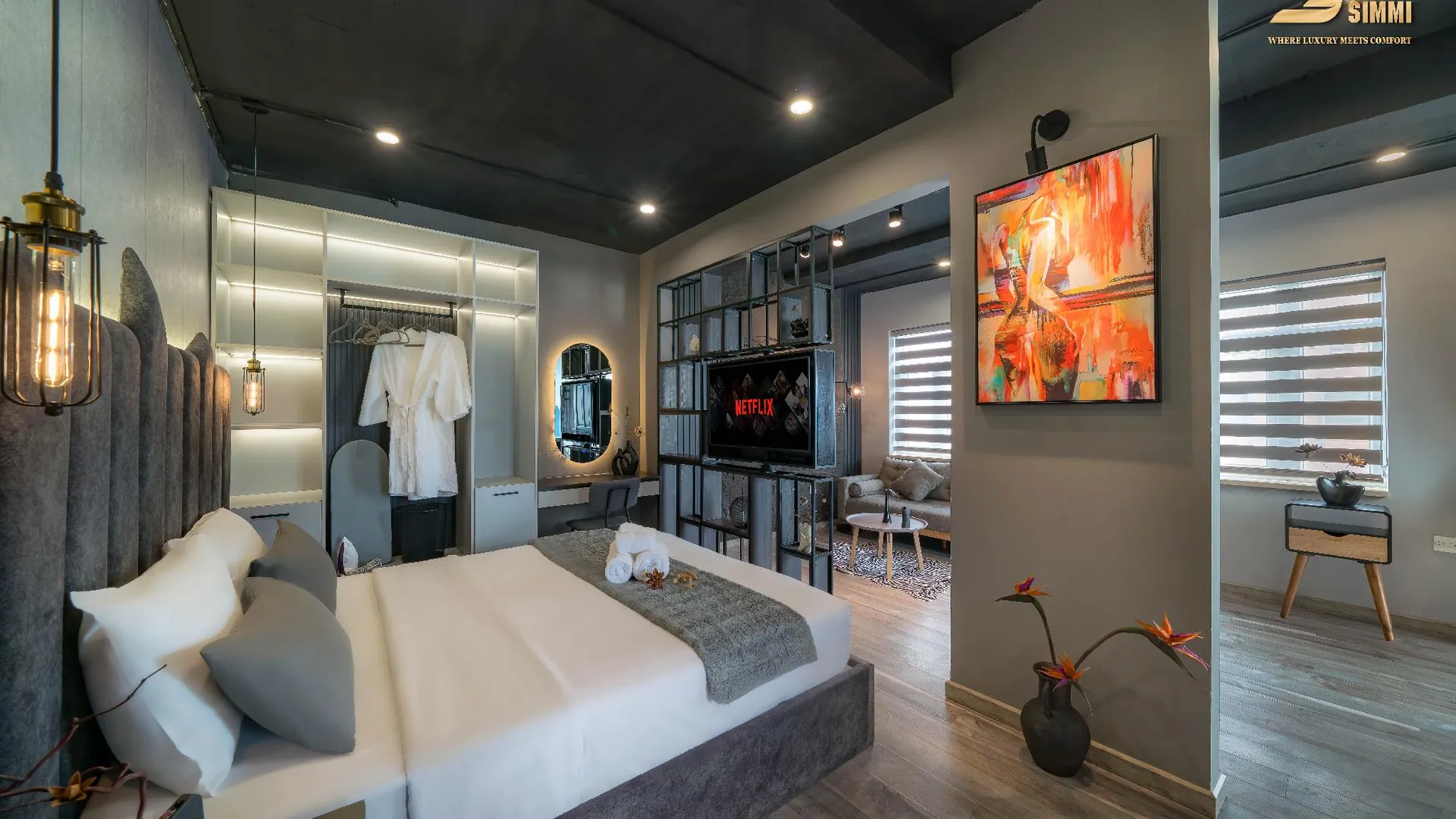 호치민 심미 시그니처 호텔 앤 아파트먼트 3성급 호텔 객실