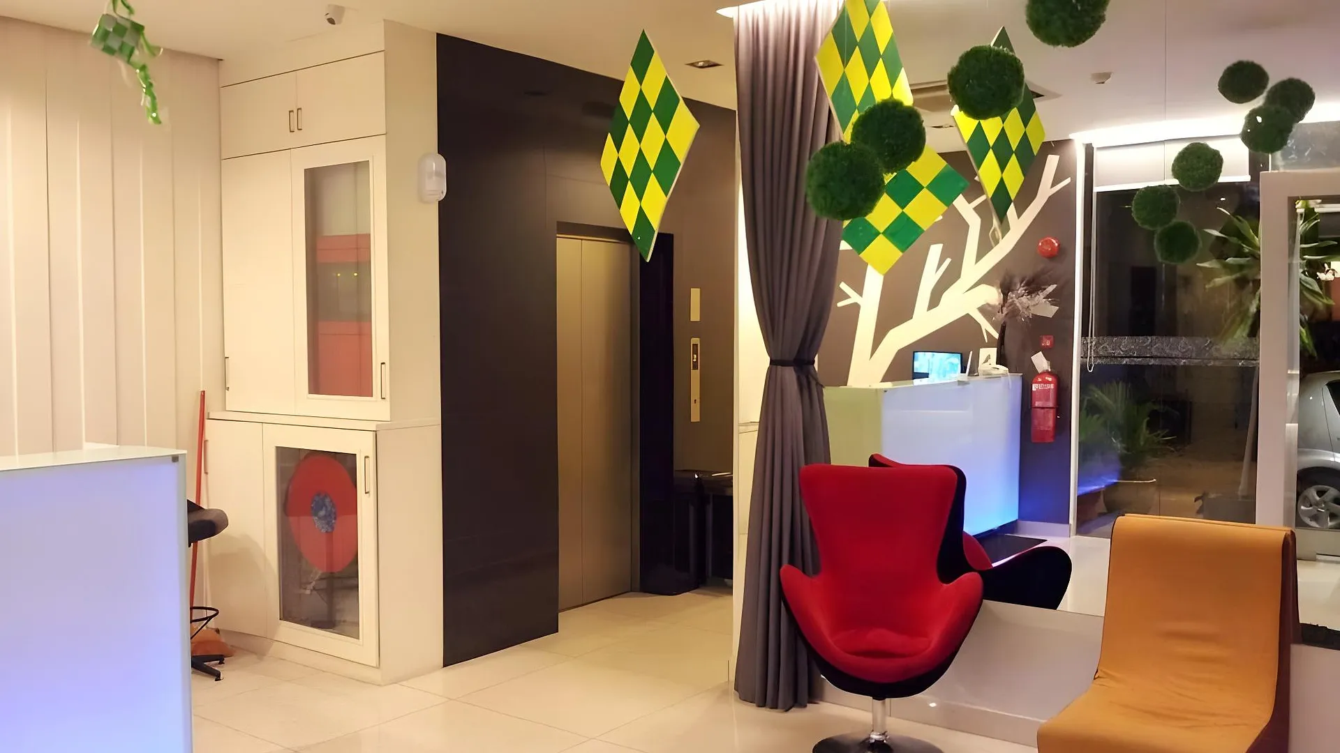 코타키나발루 하이-5 호텔 1성급 호텔 외관