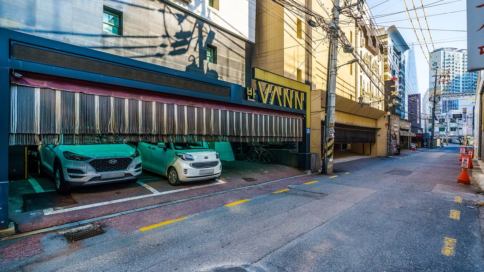 서울 신천 반 1성급 호텔 전망