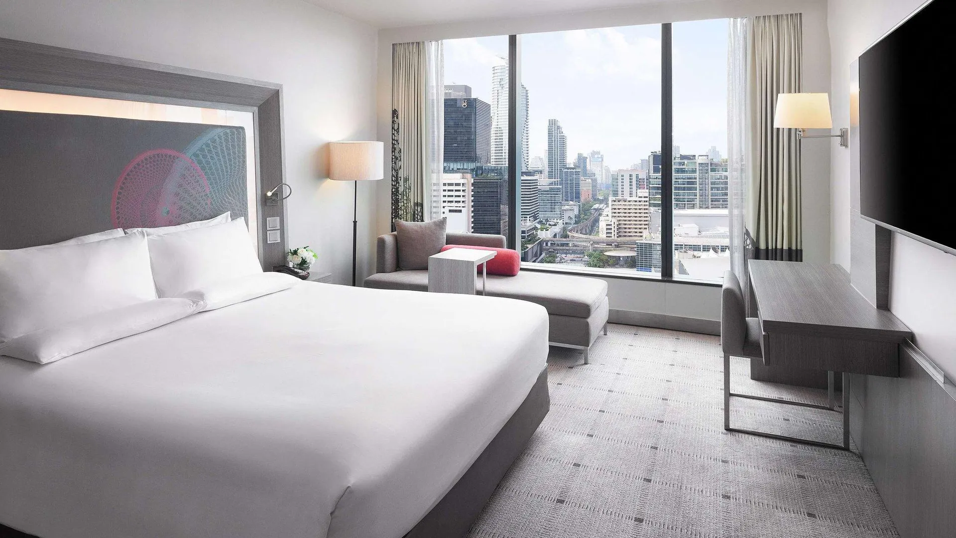 방콕 노보텔 방콕 플래티넘 프라투남 4성급 호텔 스위트룸