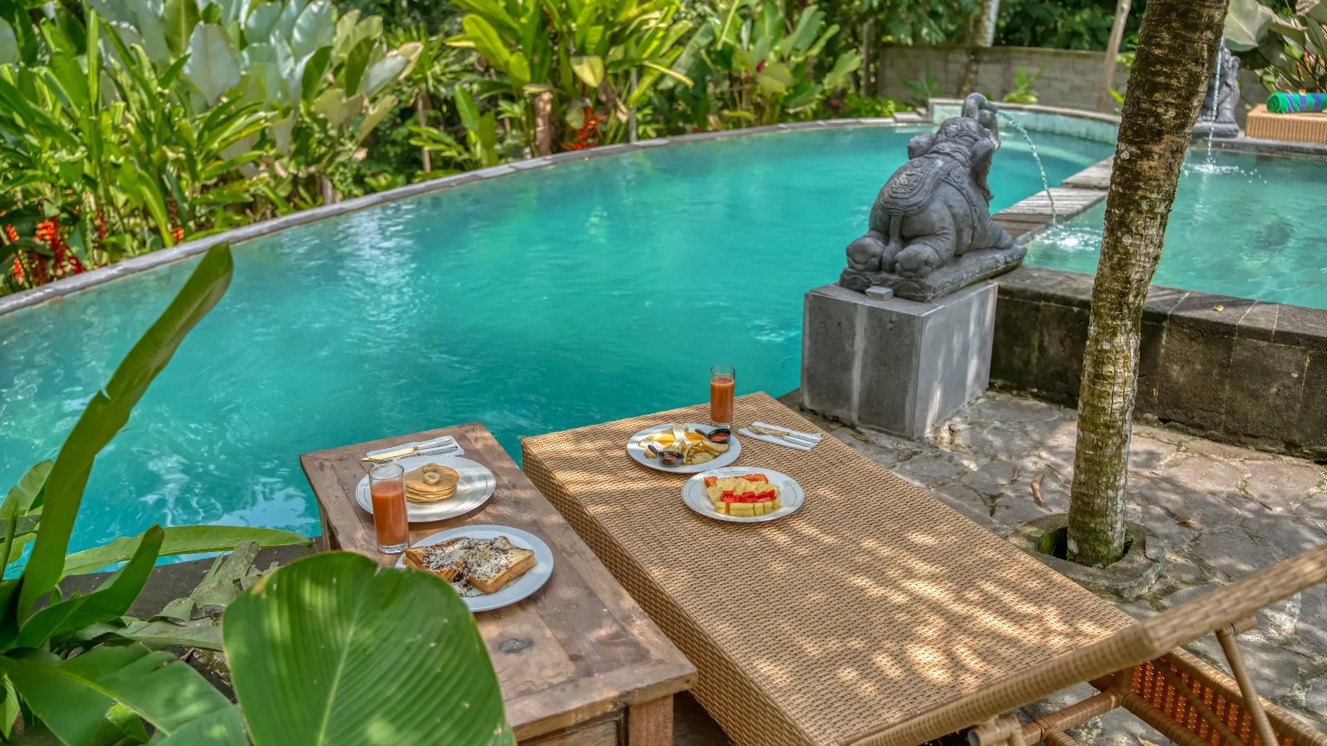 발리 밤부 캐빈 생츄어리 바이 누산타라 호스피탤리티 4성급 호텔 레스토랑