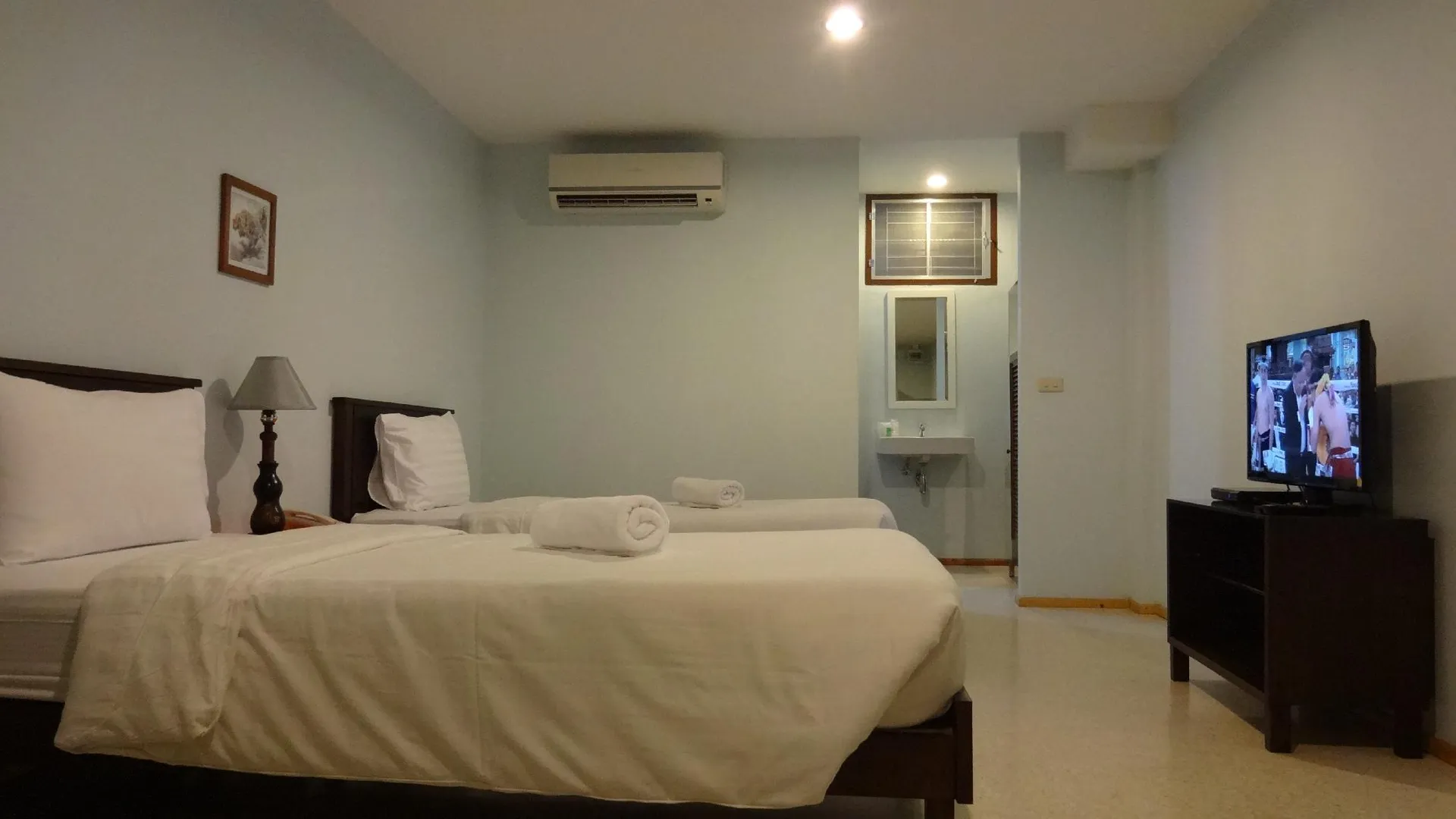 방콕 망고 베드룸 인 2성급 호텔 객실