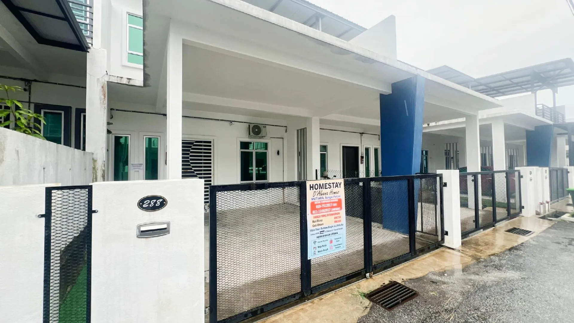 숭가이 페타니 숭아이 페타니 센트럴 의 프라이빗 하우스 (750m², 침실 3개, 프라이빗 욕실 2개) 3성급 게스트하우스 부대시설