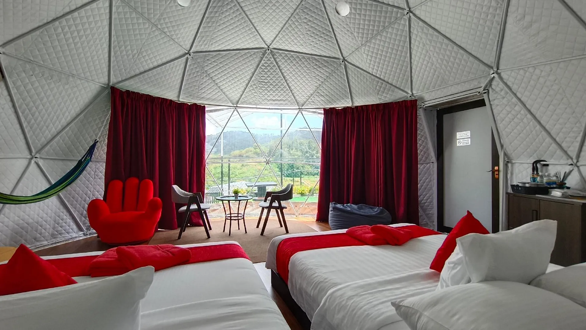 카메론 하일랜즈 Glamz Hills 4성급 게스트하우스 스위트룸