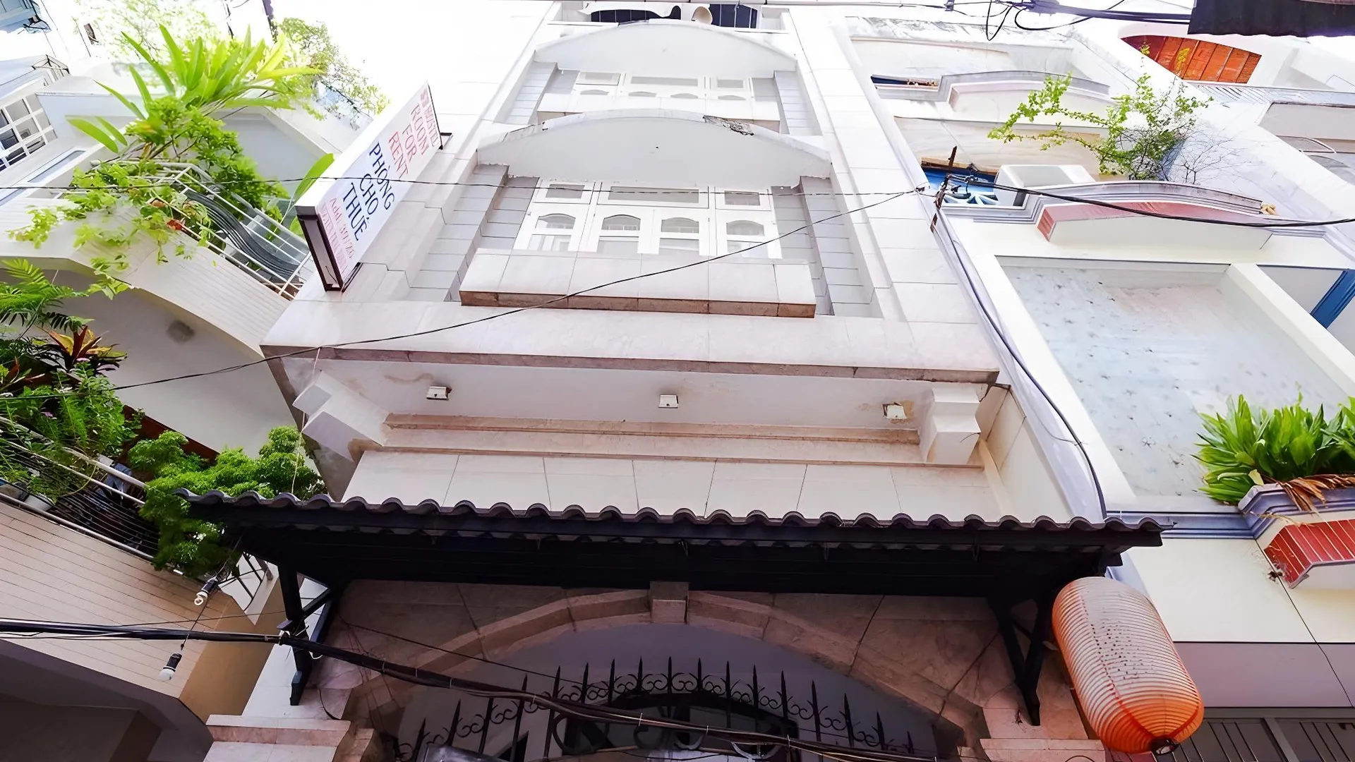 호치민 사쿠라 호스텔 사이공 2성급 호텔 전망