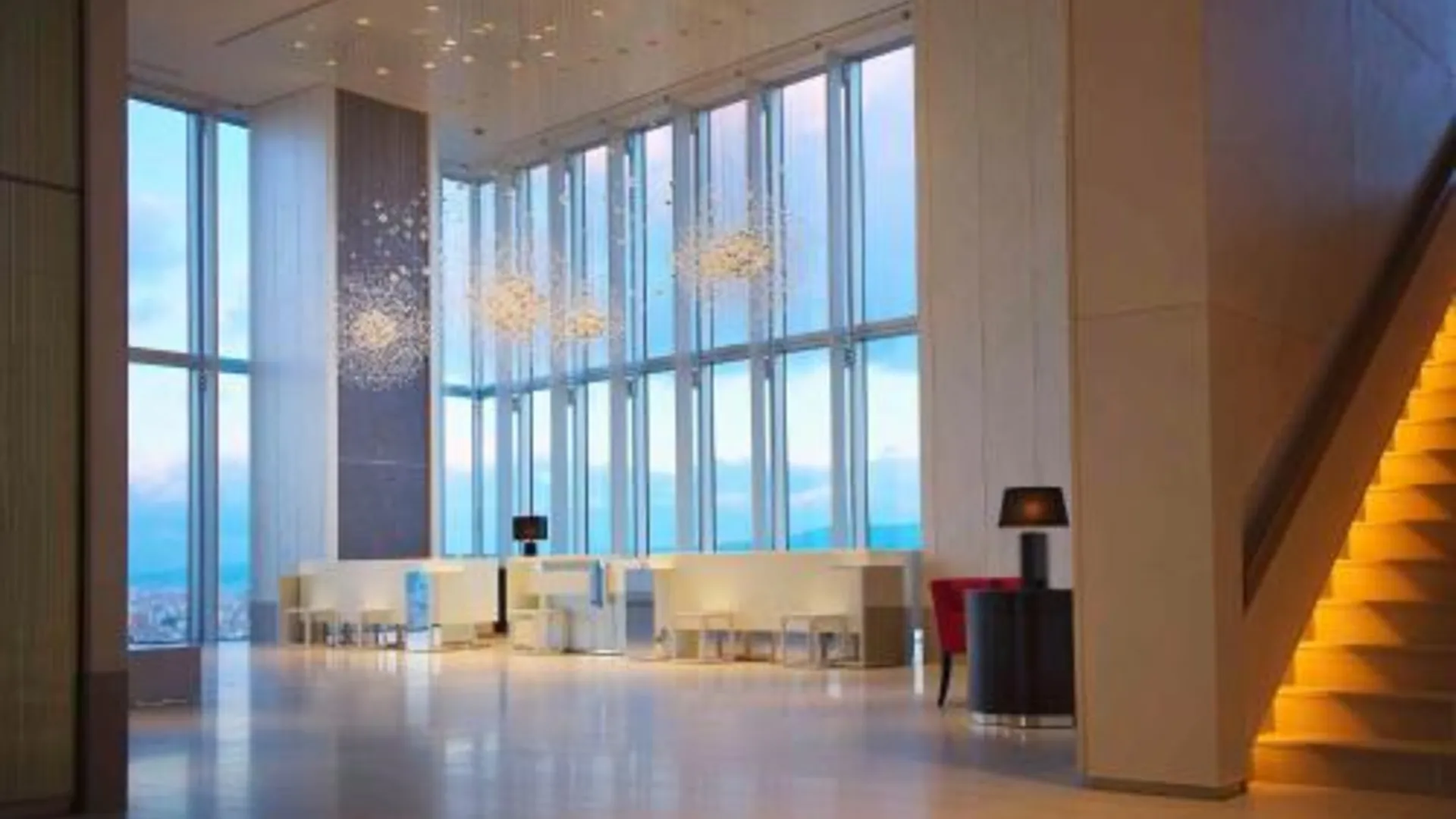 오사카 오사카 메리어트 미야코 호텔 5성급 호텔 레스토랑