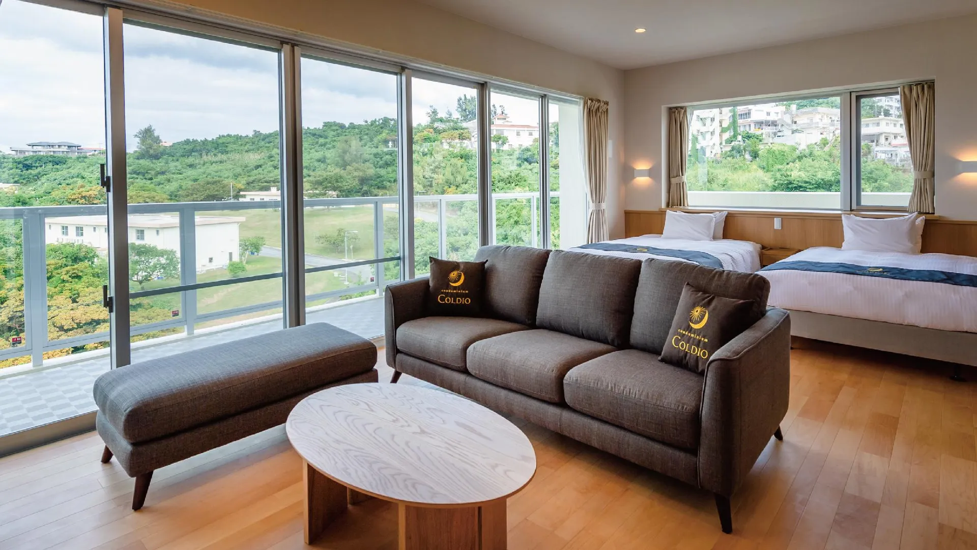 오키나와 본섬 프라이빗 콘도 차탄 자가루 바이 콜디오 프리미엄 - 오키나와 메인 아일랜드 4성급 호텔 스위트룸