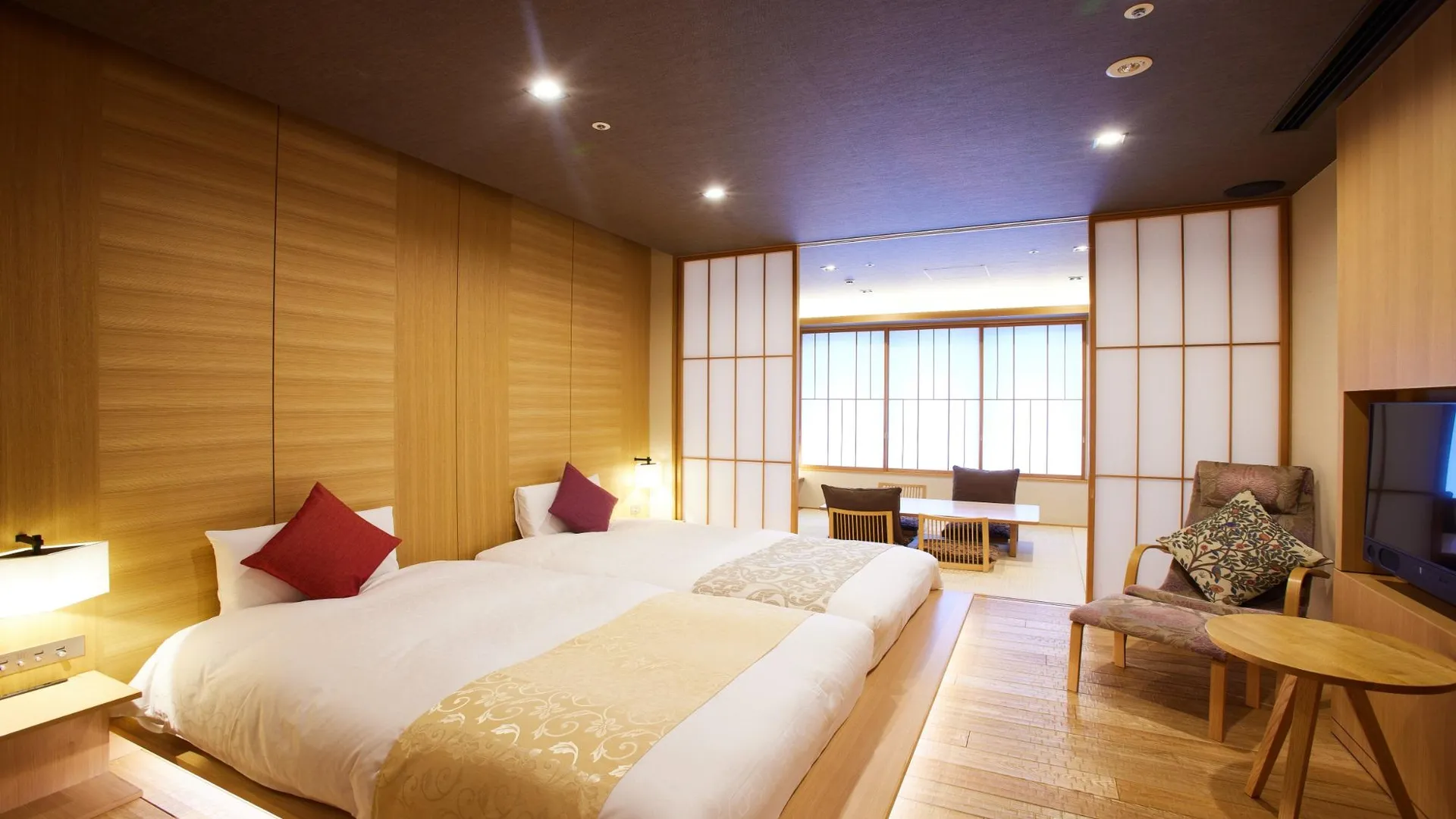 교토 교토 핫스프링 하토야 주이후카쿠 호텔 4성급 호텔 스위트룸