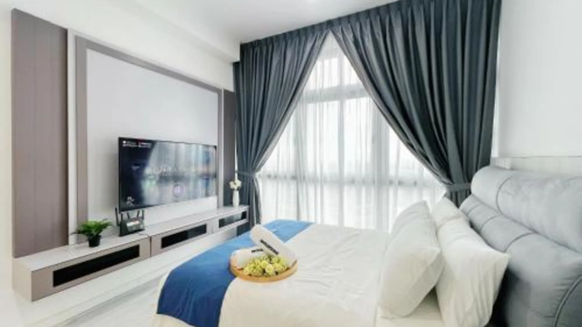 조호바루 / 조호르바루 패러다임 레지던스 바이 앤틀러존 5성급 게스트하우스 스위트룸