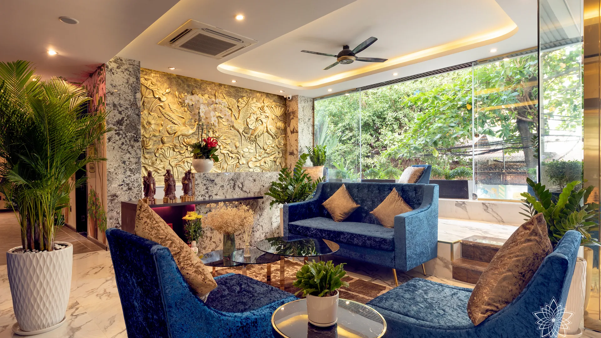 호치민 쿤킨 럭셔리 호텔 앤 아파트먼트 3성급 호텔 로비