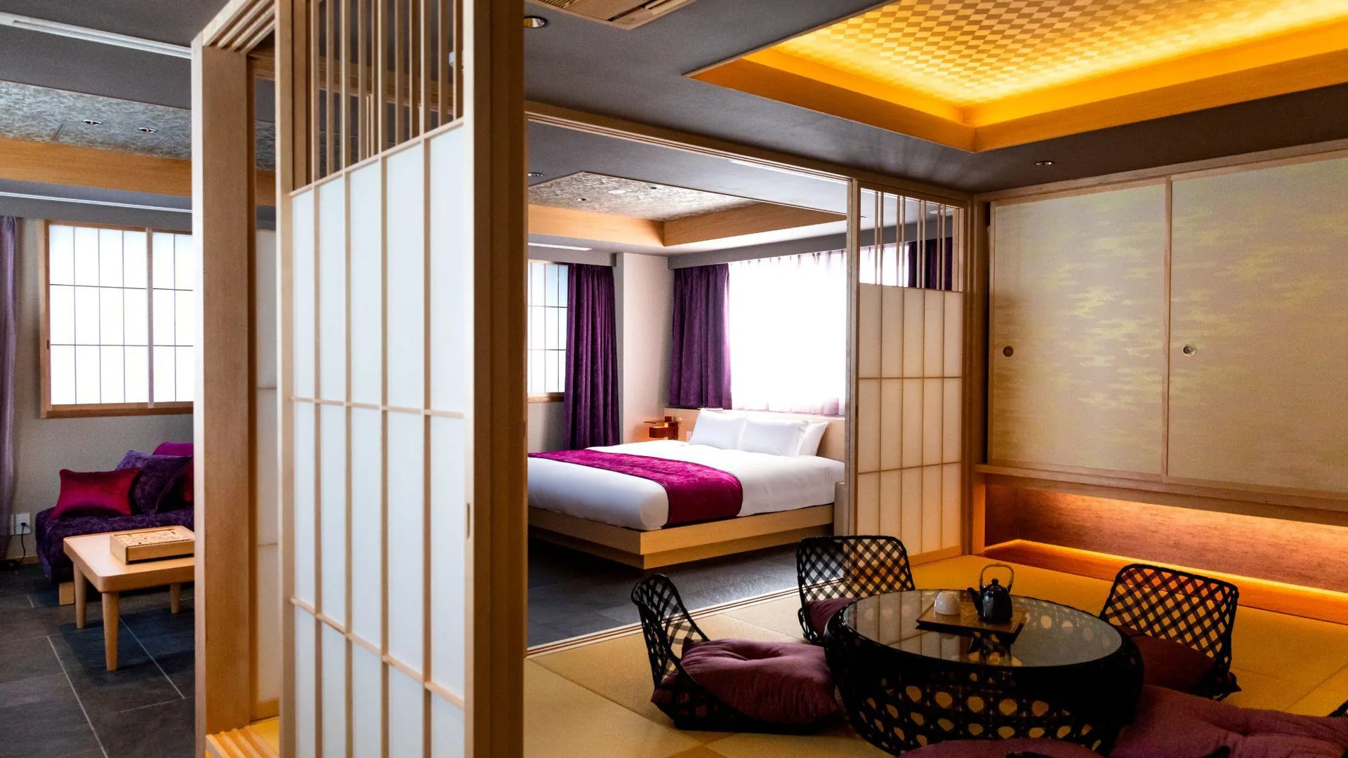 교토 더 마치야 에비스야 4성급 호텔 스위트룸