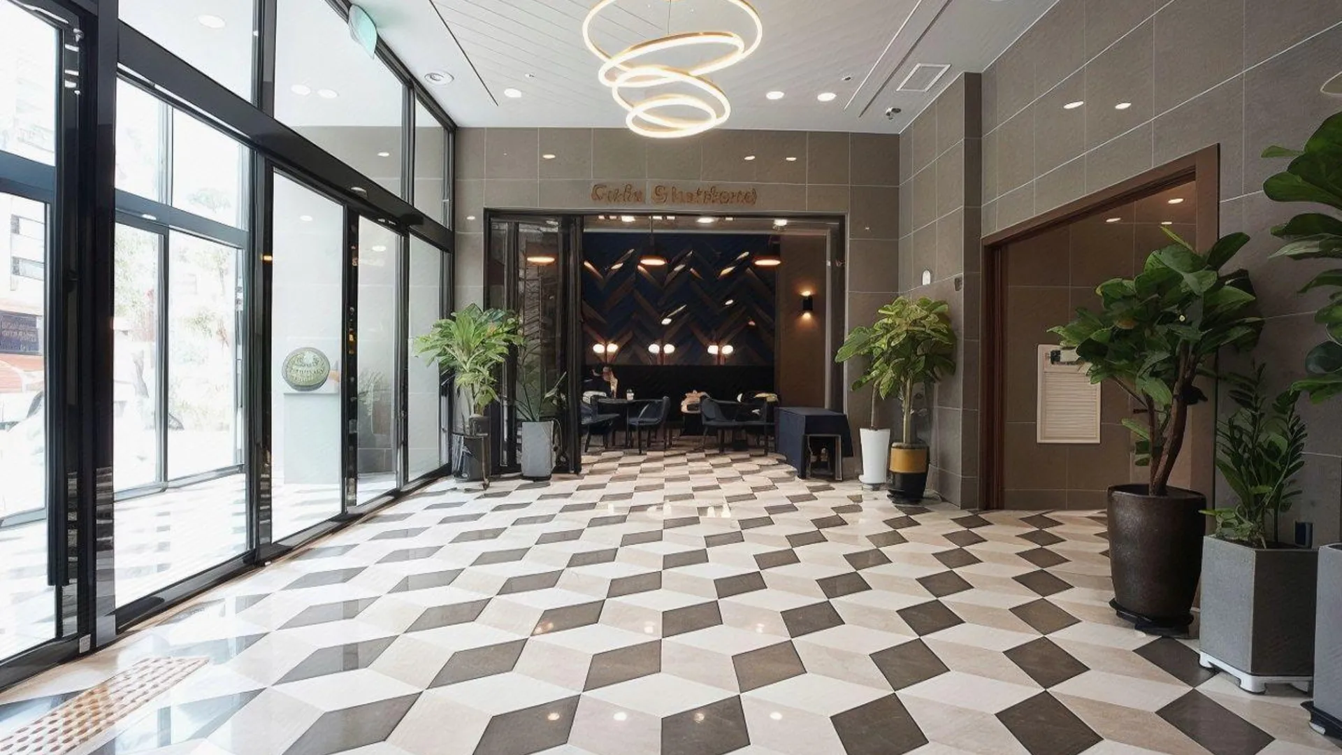 부산 스탠포드 호텔 부산 4성급 호텔 로비